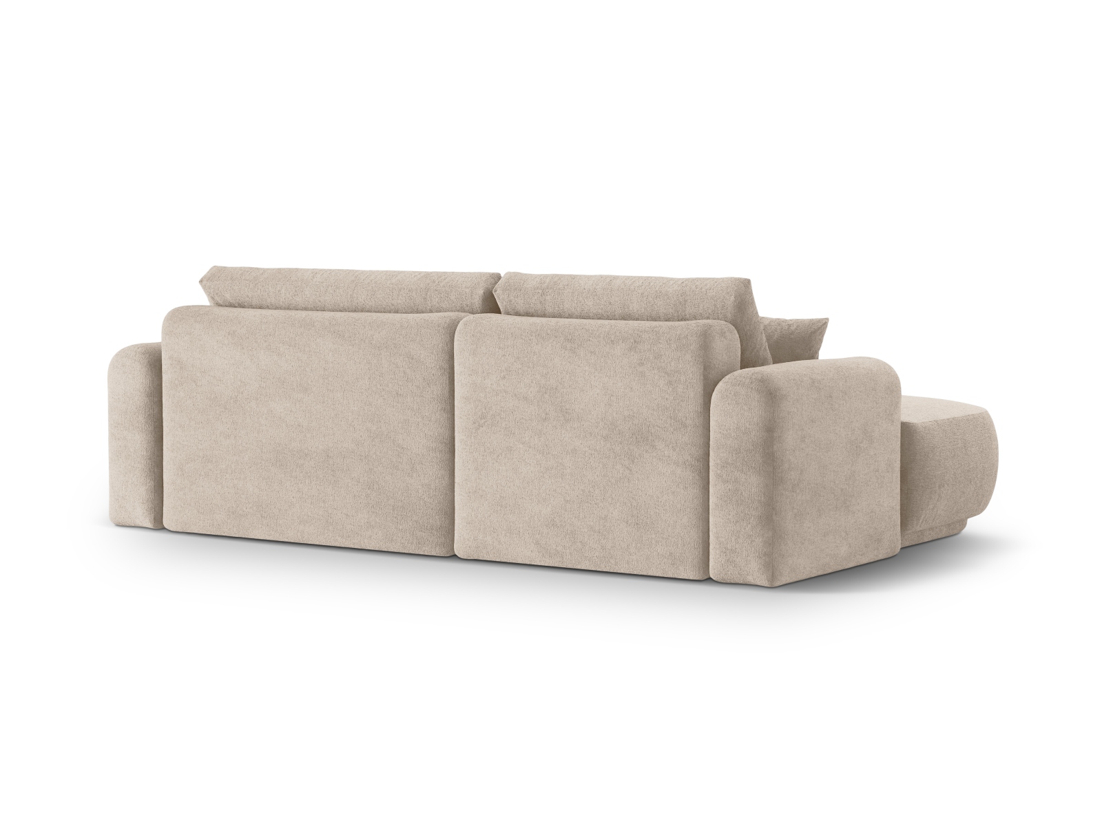 Modular Left Corner Sofa With Bed Function And Box, "Ella", 5 Seats, 271x174x88