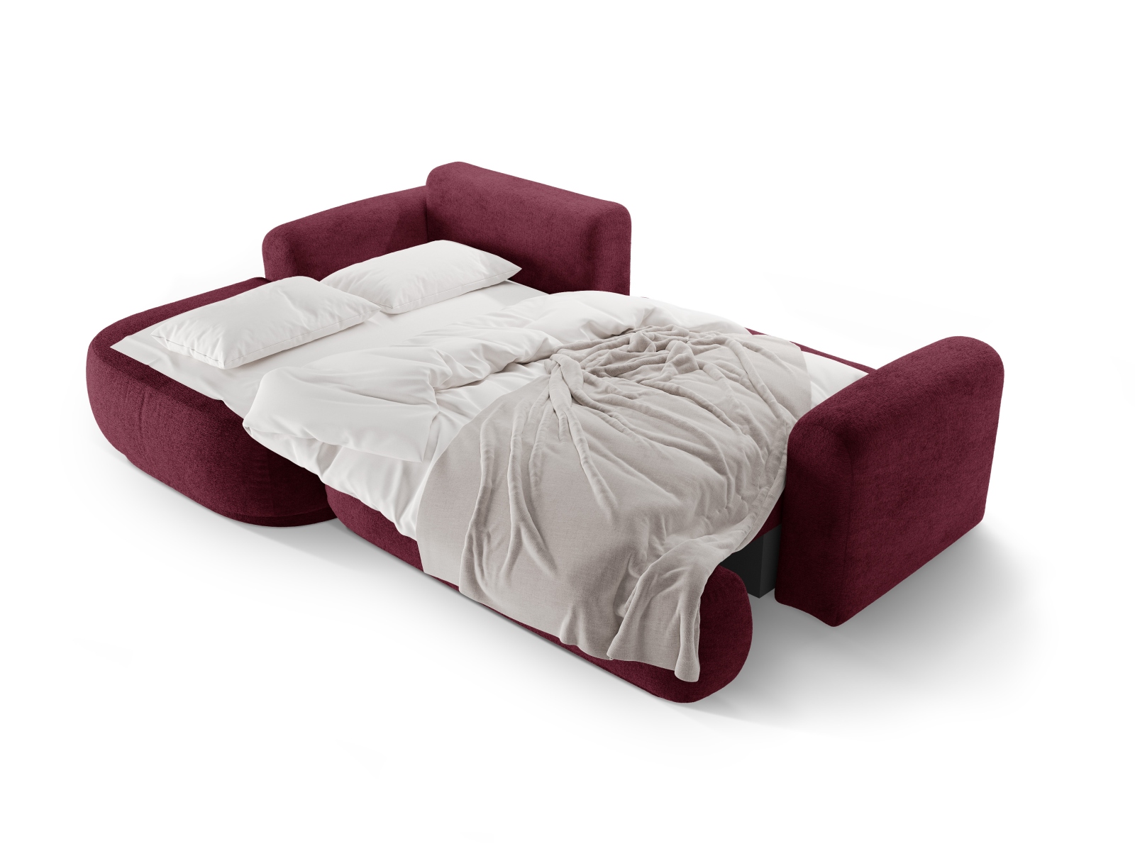 Modular Left Corner Sofa With Bed Function And Box, "Ella", 5 Seats, 271x174x88