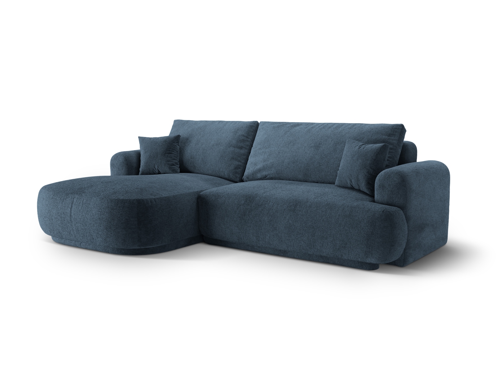 Modular Left Corner Sofa With Bed Function And Box, "Ella", 5 Seats, 271x174x88