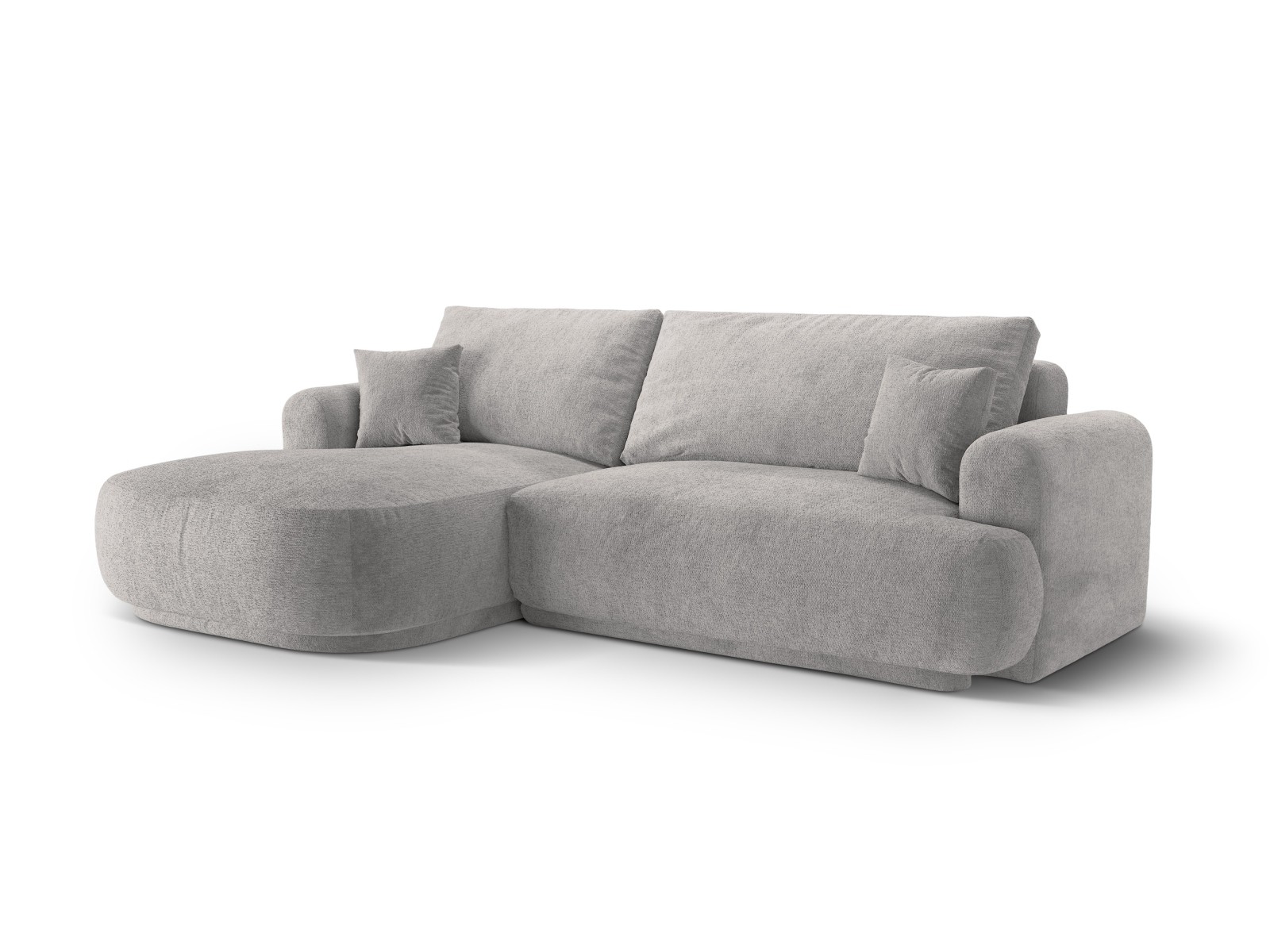 Modular Left Corner Sofa With Bed Function And Box, "Ella", 5 Seats, 271x174x88