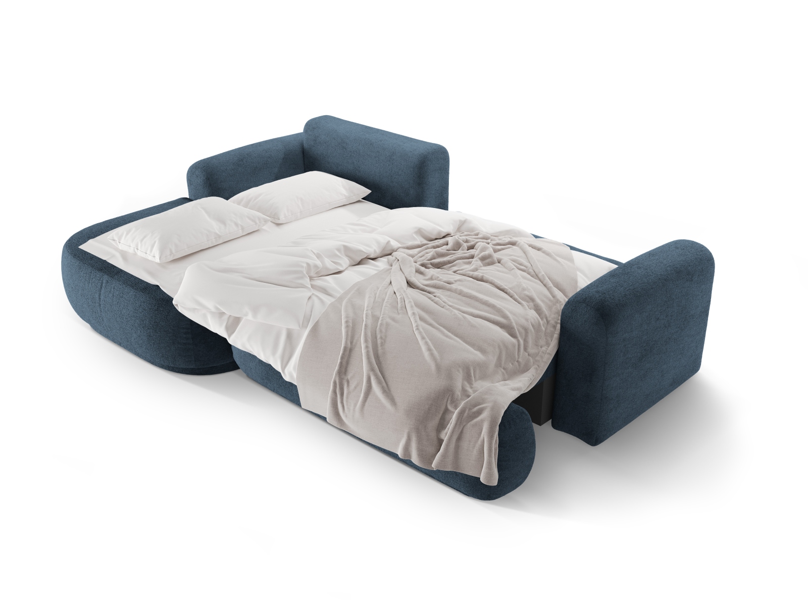 Modular Left Corner Sofa With Bed Function And Box, "Ella", 5 Seats, 271x174x88
