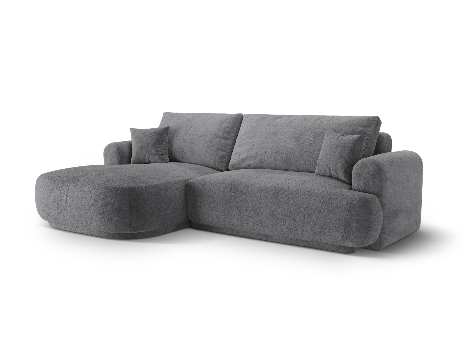 Modular Left Corner Sofa With Bed Function And Box, "Ella", 5 Seats, 271x174x88