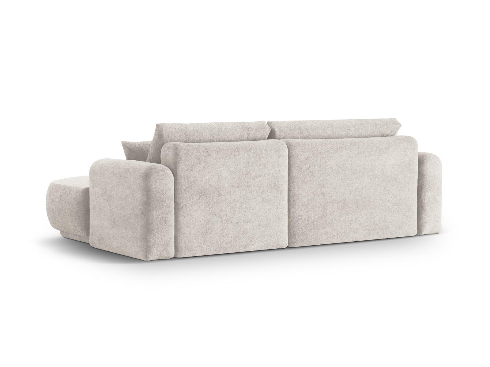 Modular Right Corner Sofa With Bed Function And Box, "Ella", 5 Seats, 271x174x88