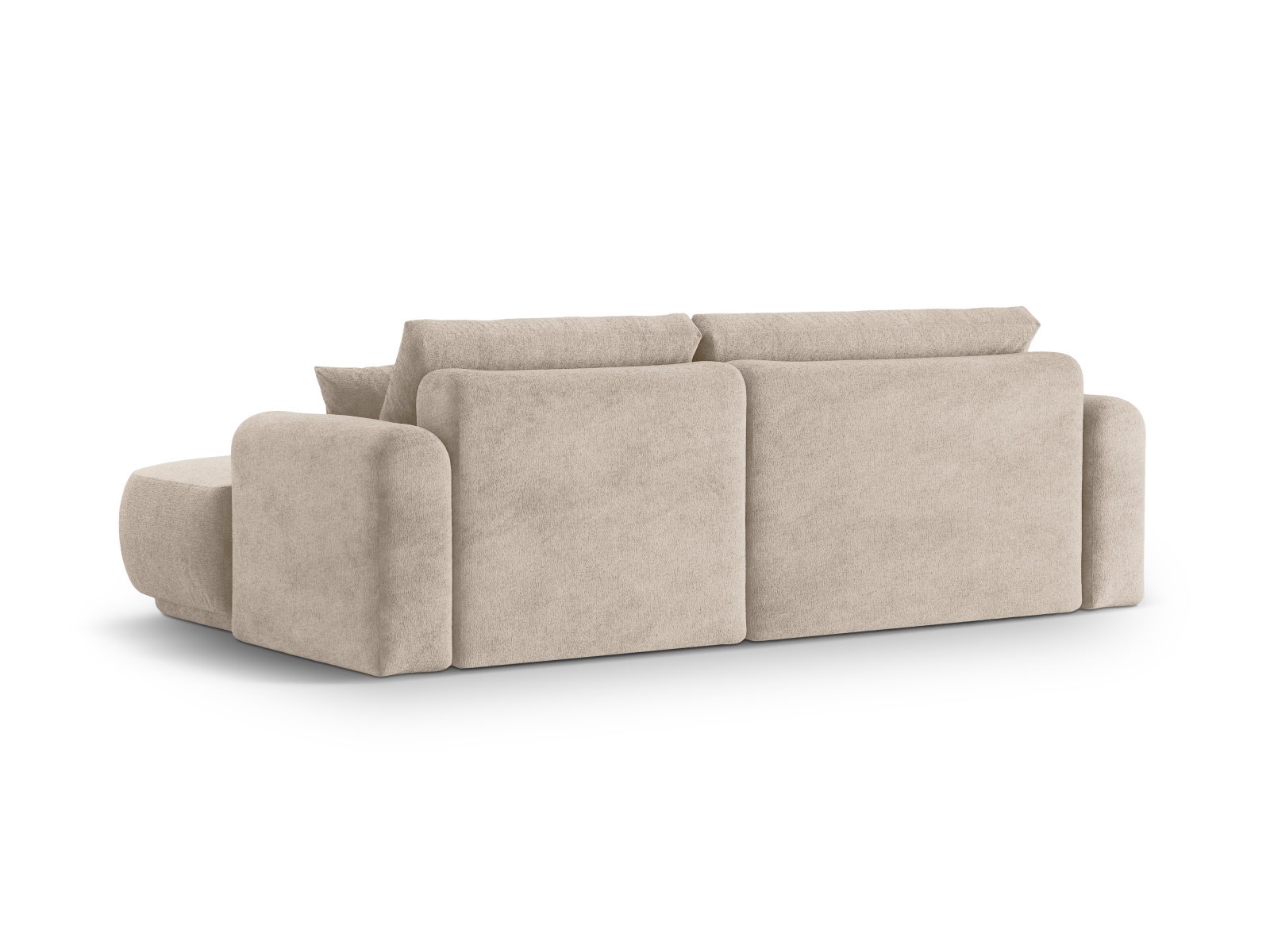 Modular Right Corner Sofa With Bed Function And Box, "Ella", 5 Seats, 271x174x88