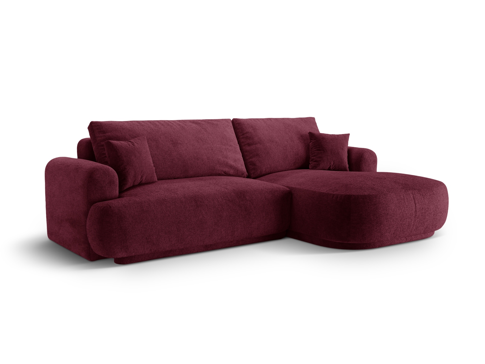 Modular Right Corner Sofa With Bed Function And Box, "Ella", 5 Seats, 271x174x88