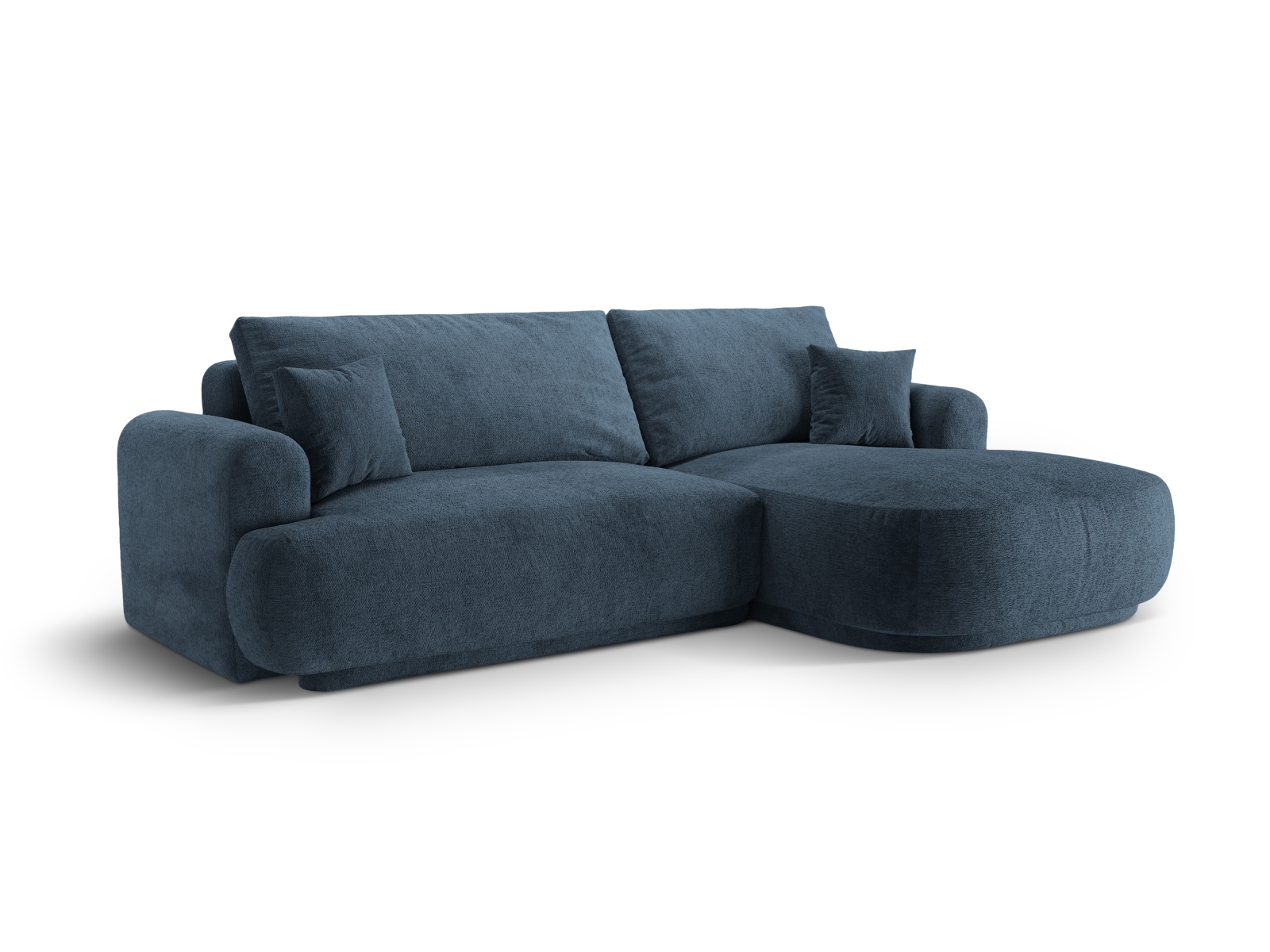 Modular Right Corner Sofa With Bed Function And Box, "Ella", 5 Seats, 271x174x88