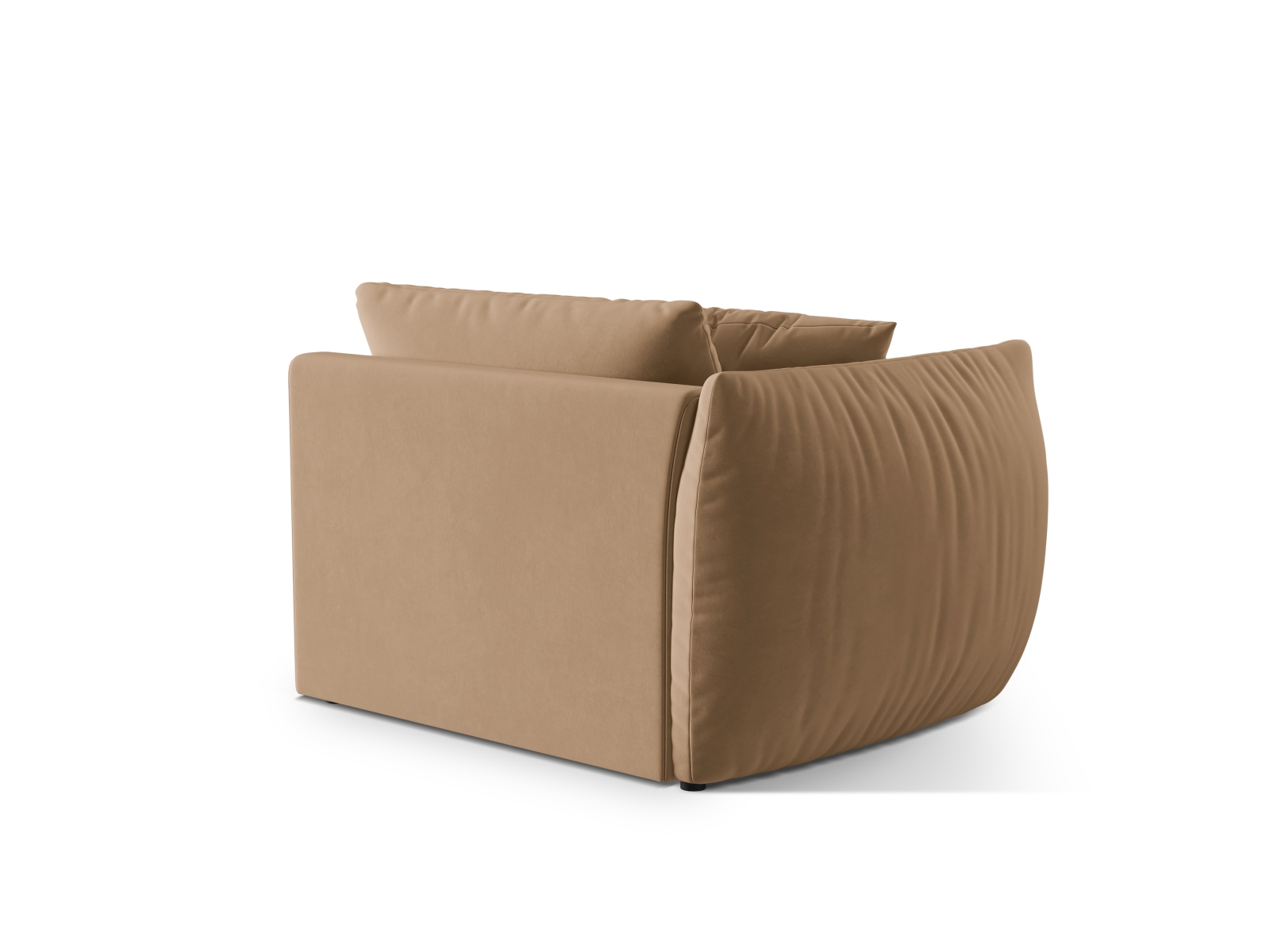 Velvet Modul Left, "Chris", 1 Seat, 130x100x80