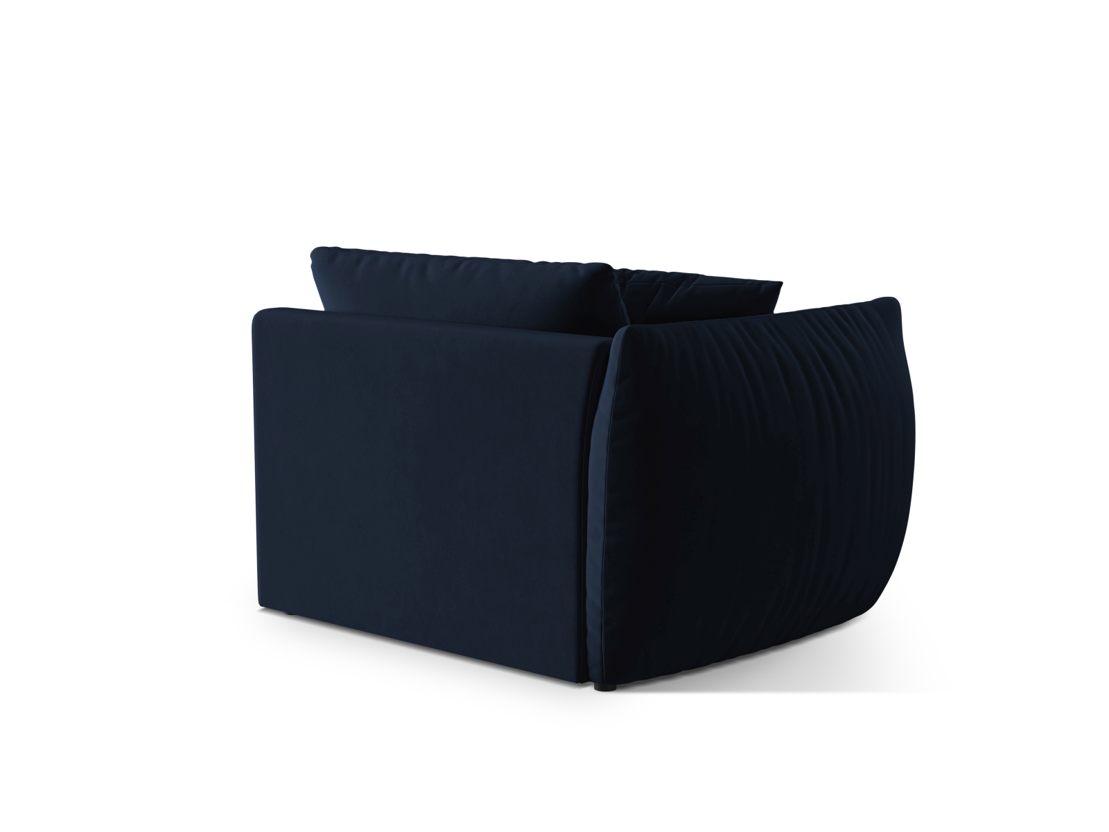 Velvet Modul Left, "Chris", 1 Seat, 130x100x80