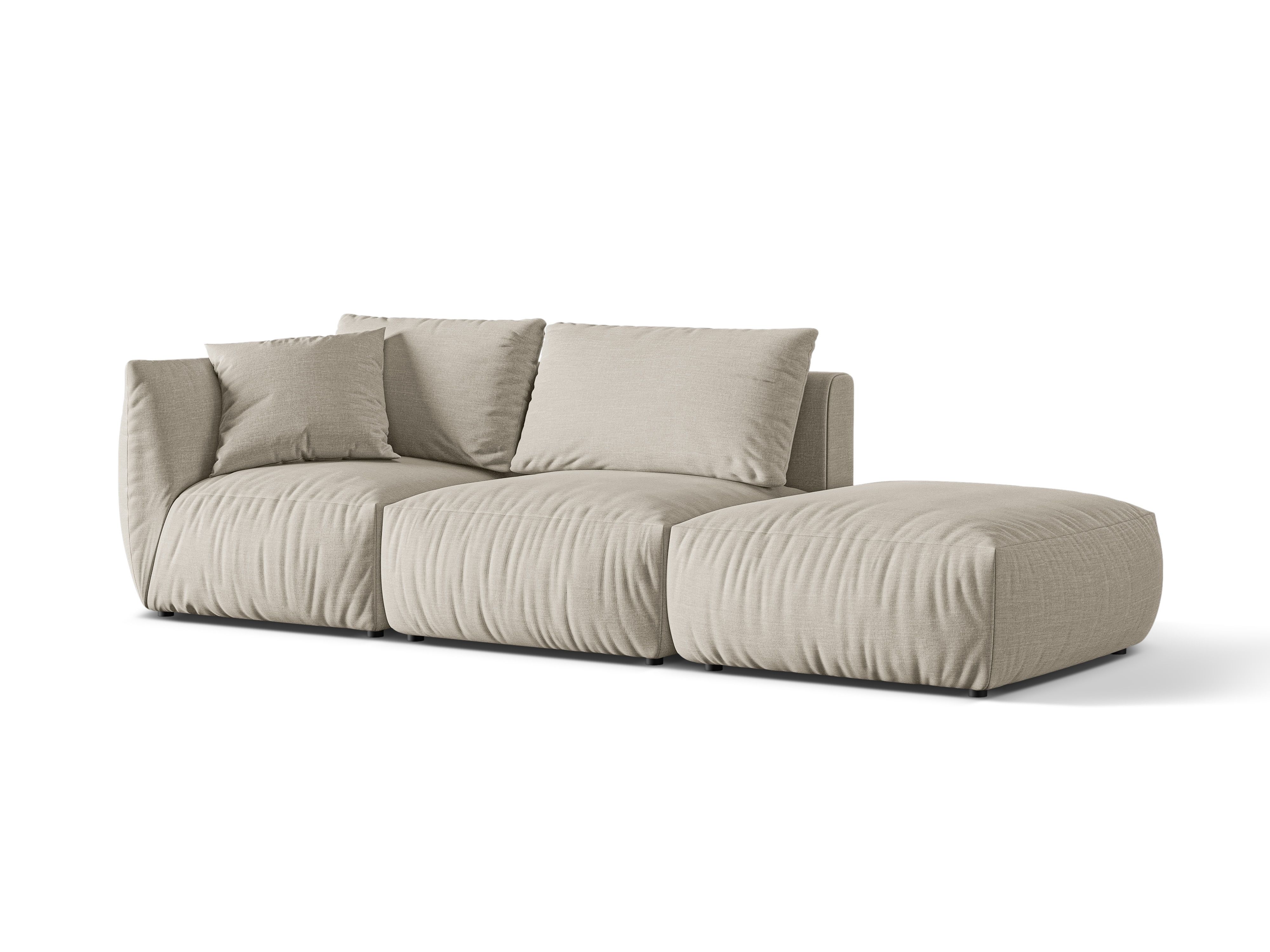 Right Modular Sofa, "Chris", 3 Seats, 315x100x80