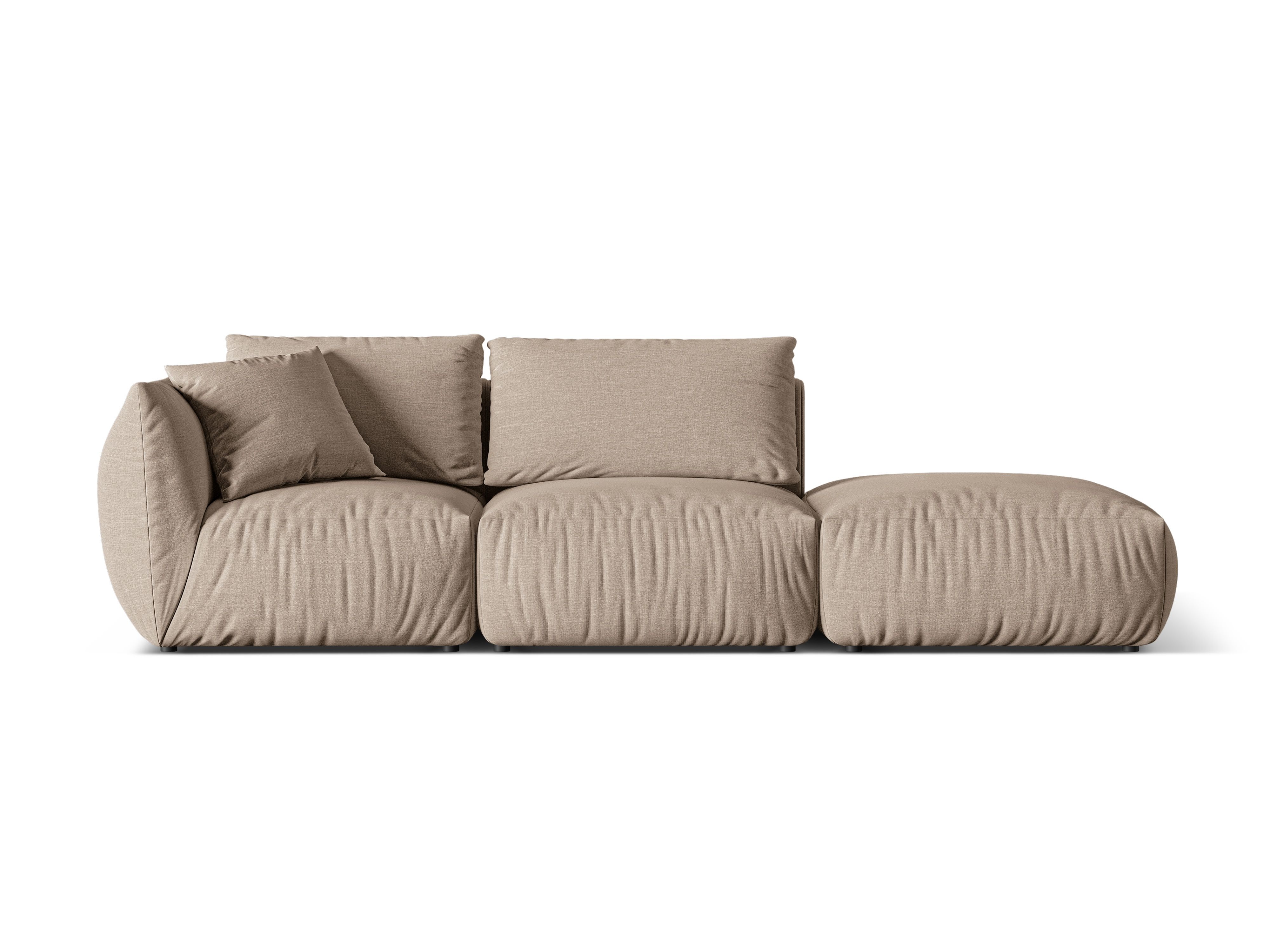 Right Modular Sofa, "Chris", 3 Seats, 315x100x80