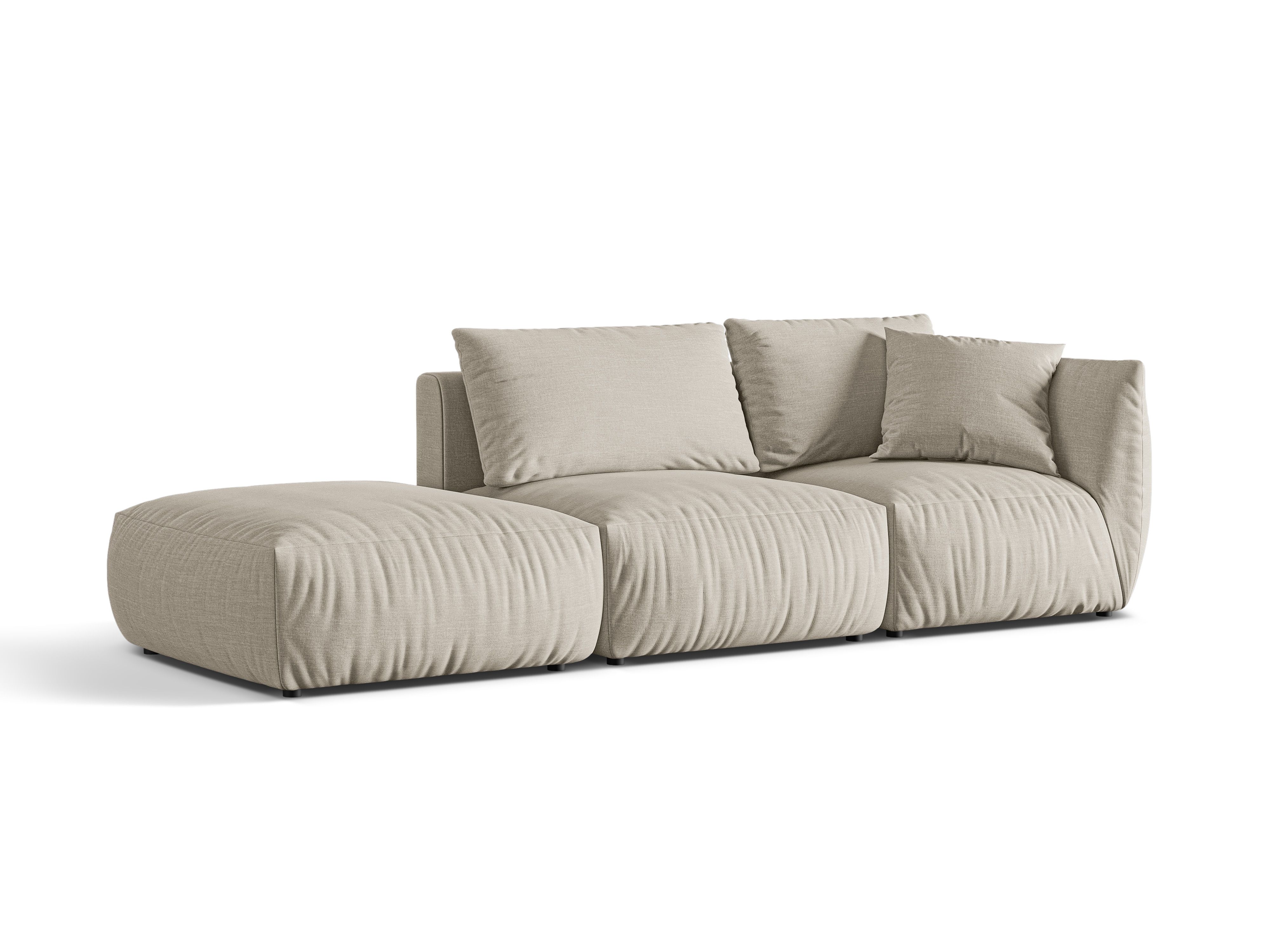 Left Modular Sofa, "Chris", 3 Seats, 315x100x80