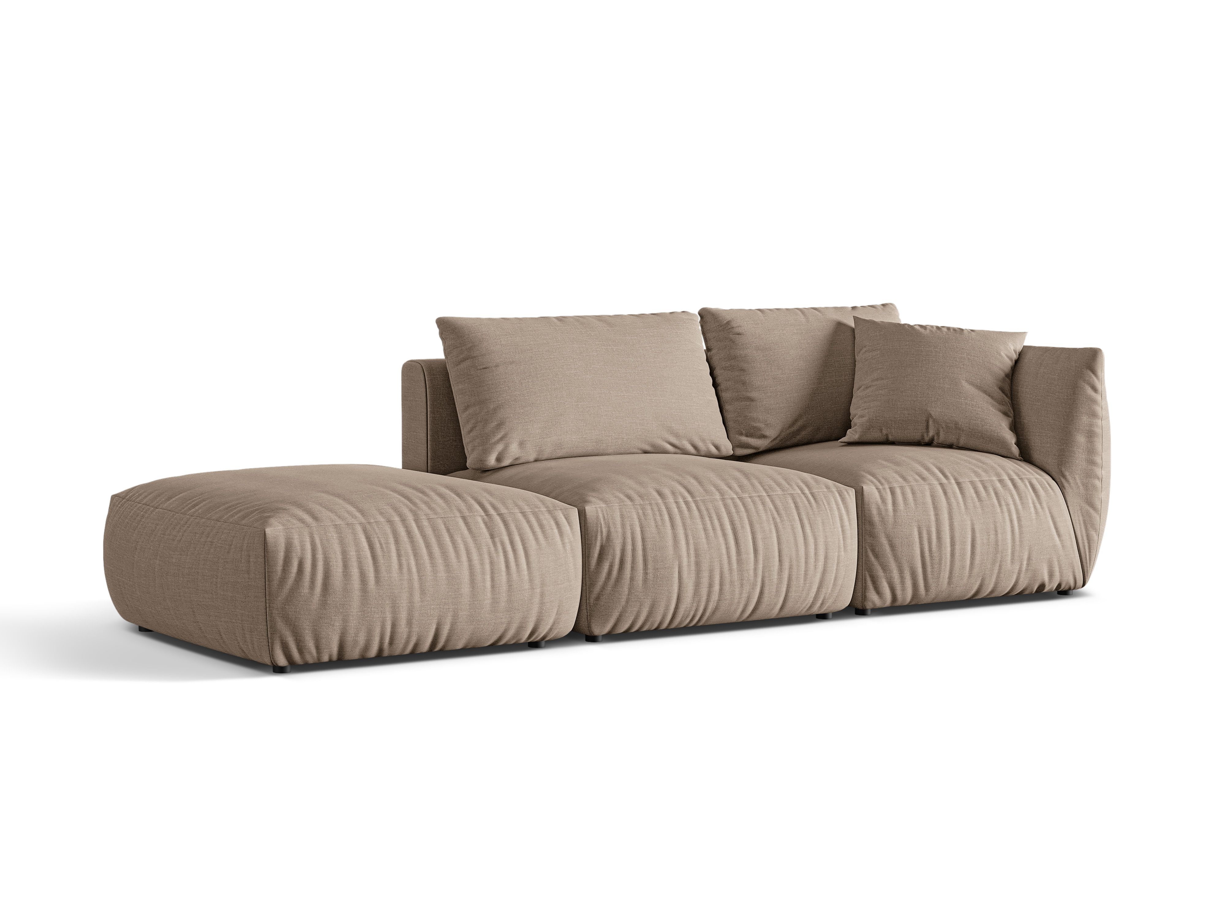 Left Modular Sofa, "Chris", 3 Seats, 315x100x80