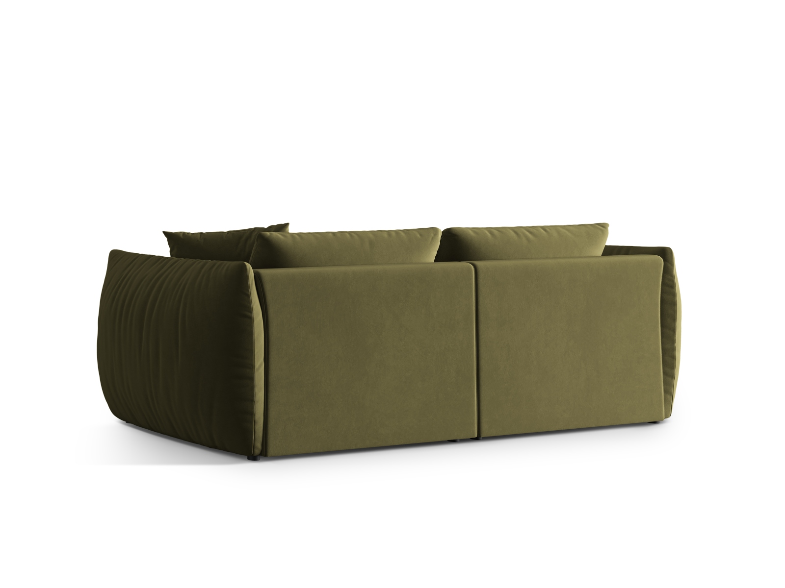 Velvet Modular Sofa, "Chris", 4 Seats, 260x100x80