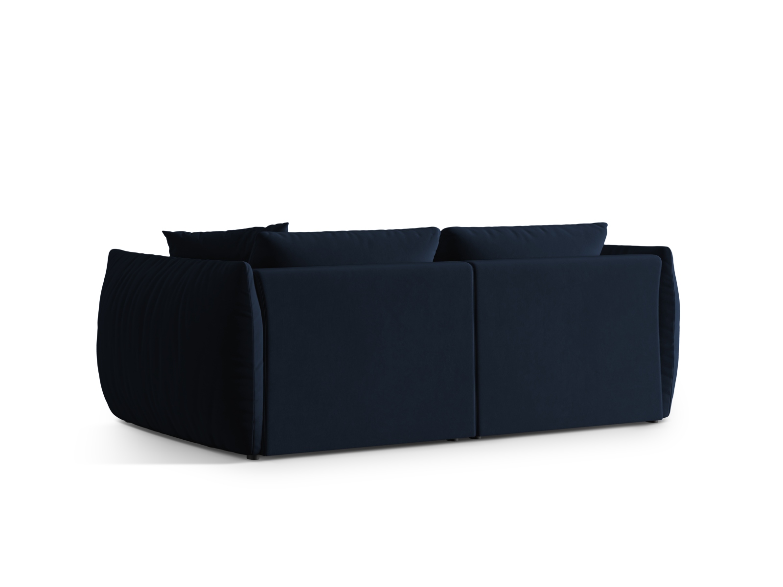 Velvet Modular Sofa, "Chris", 4 Seats, 260x100x80