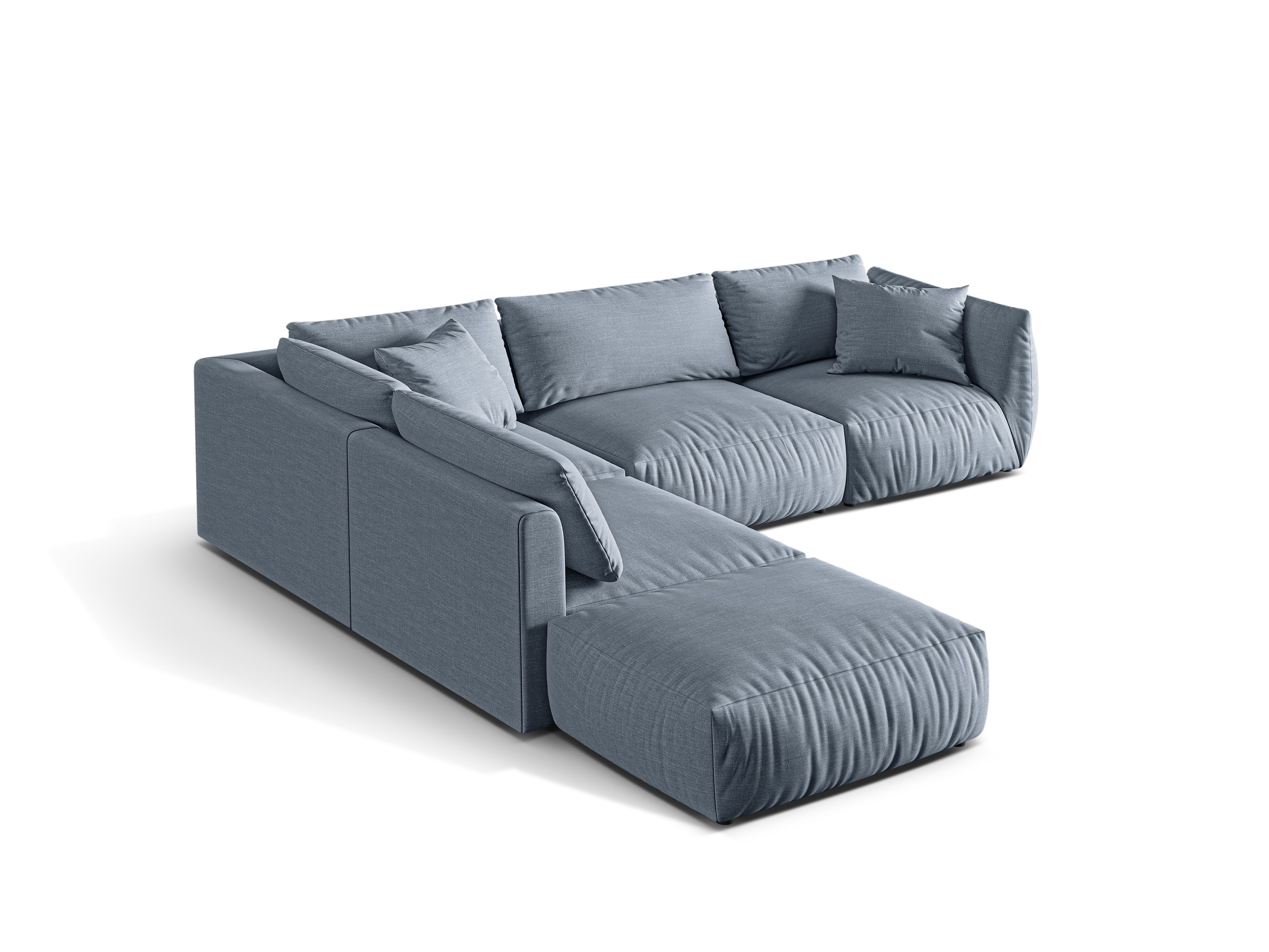 Modular Left Corner Sofa, "Chris", 4 Seats, 295x290x80