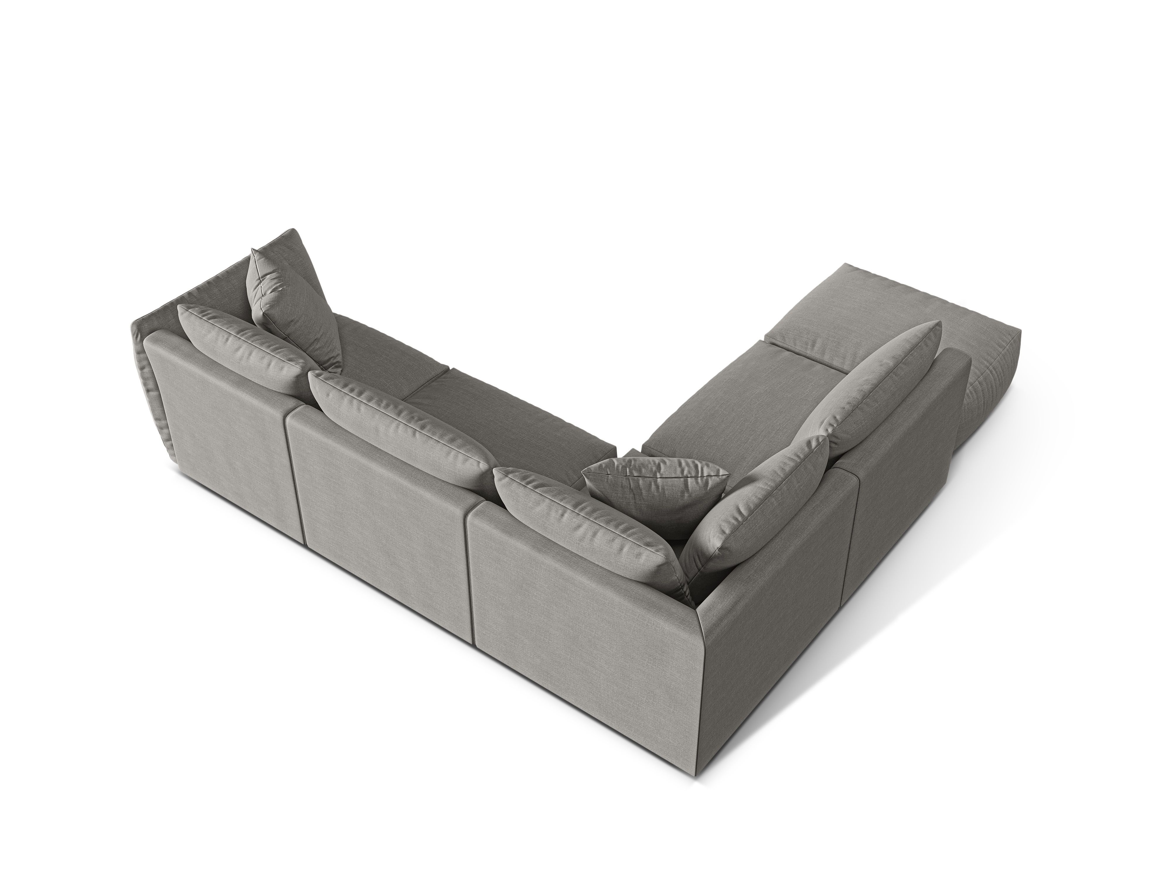 Modular Left Corner Sofa, "Chris", 4 Seats, 295x290x80