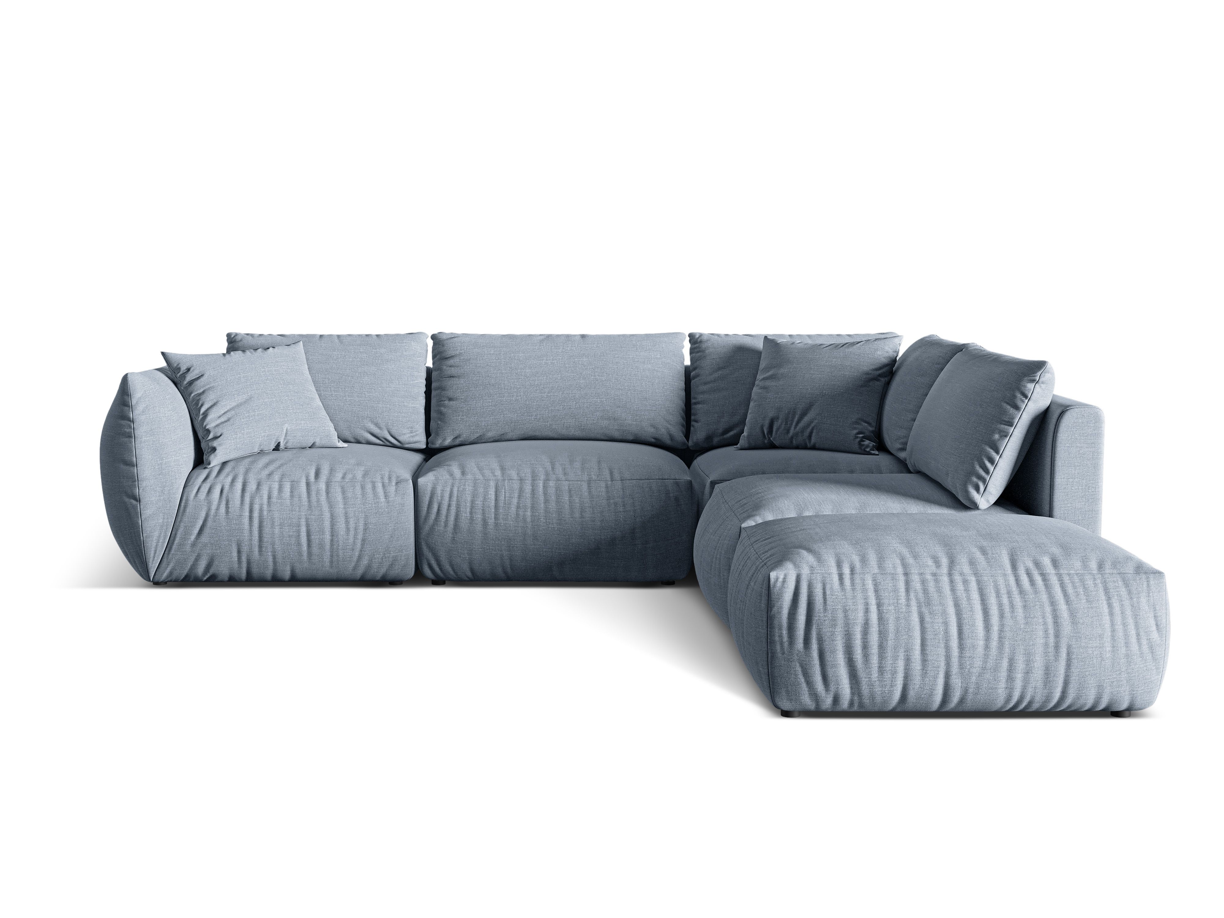Modular Right Corner Sofa, "Chris", 4 Seats, 295x290x80