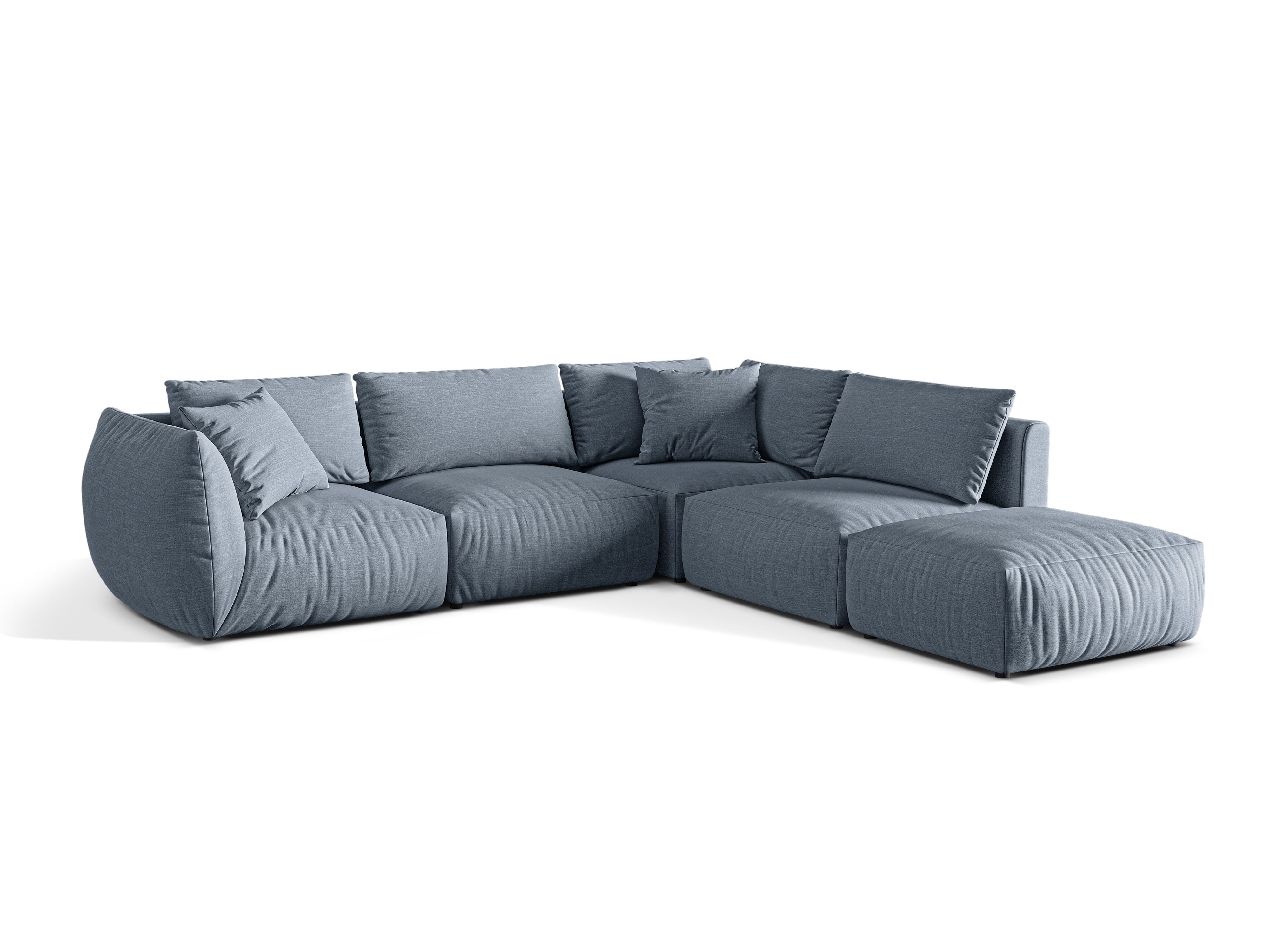 Modular Right Corner Sofa, "Chris", 4 Seats, 295x290x80