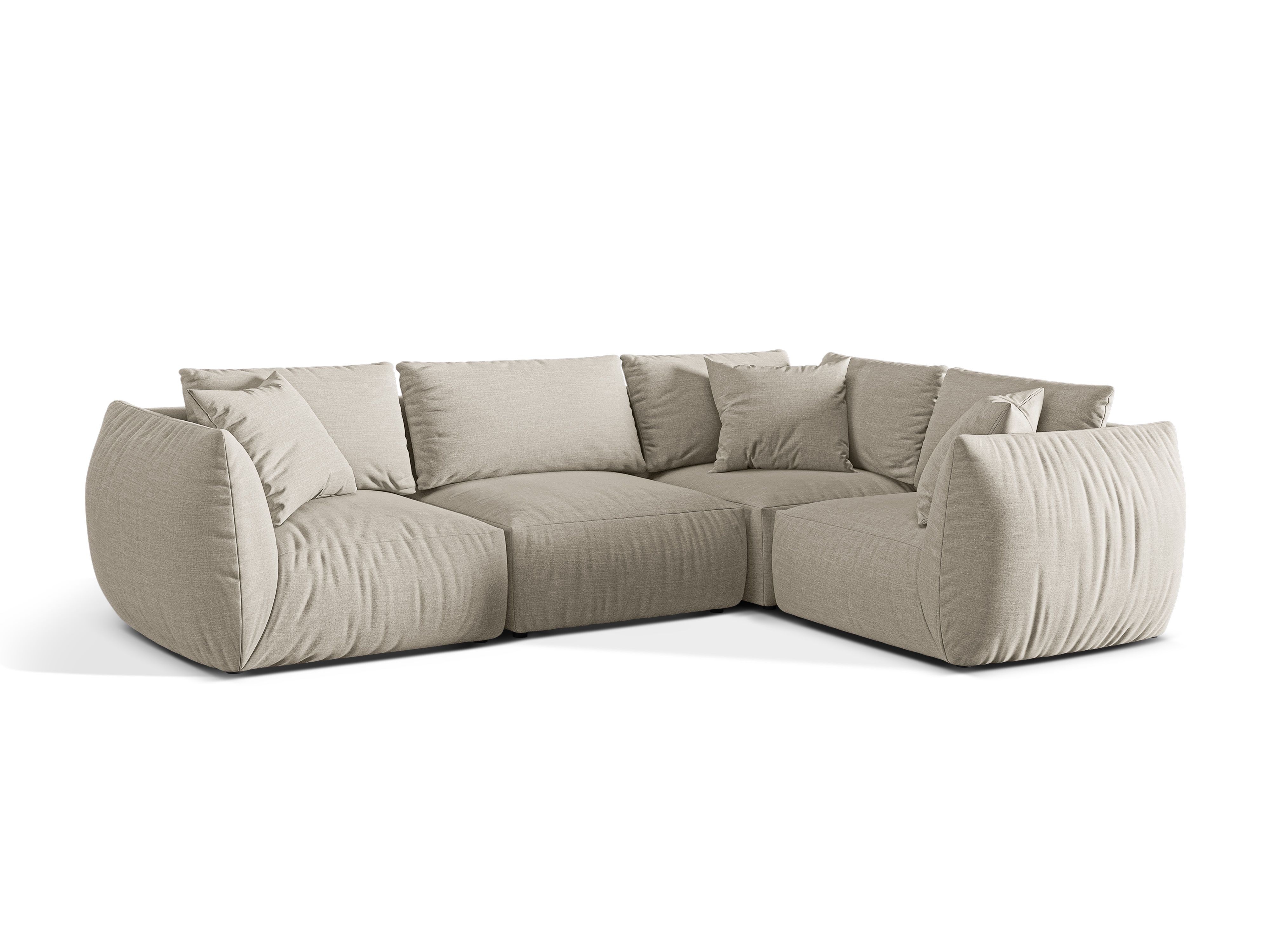 Right Corner Sofa, "Chris", 4 Seats, 295x210x80