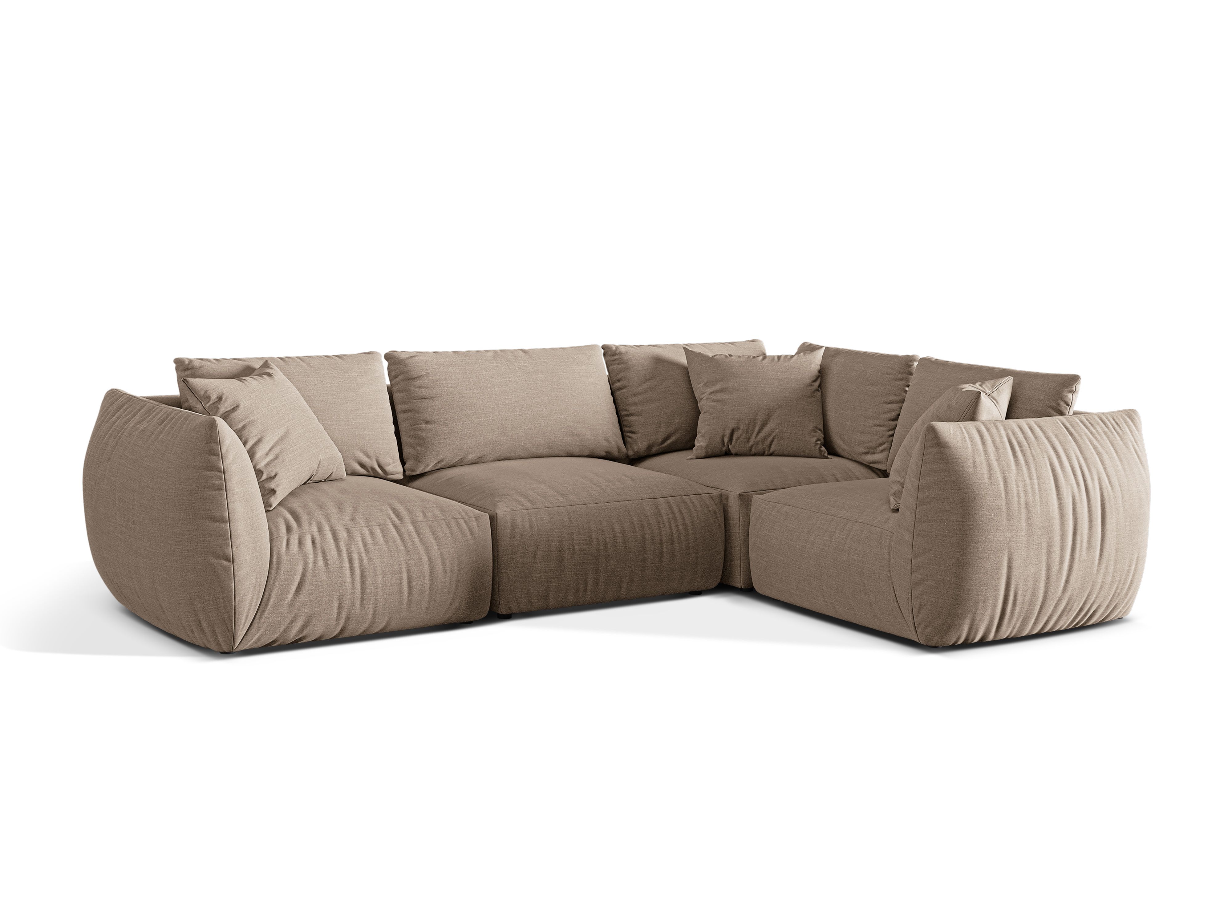 Right Corner Sofa, "Chris", 4 Seats, 295x210x80