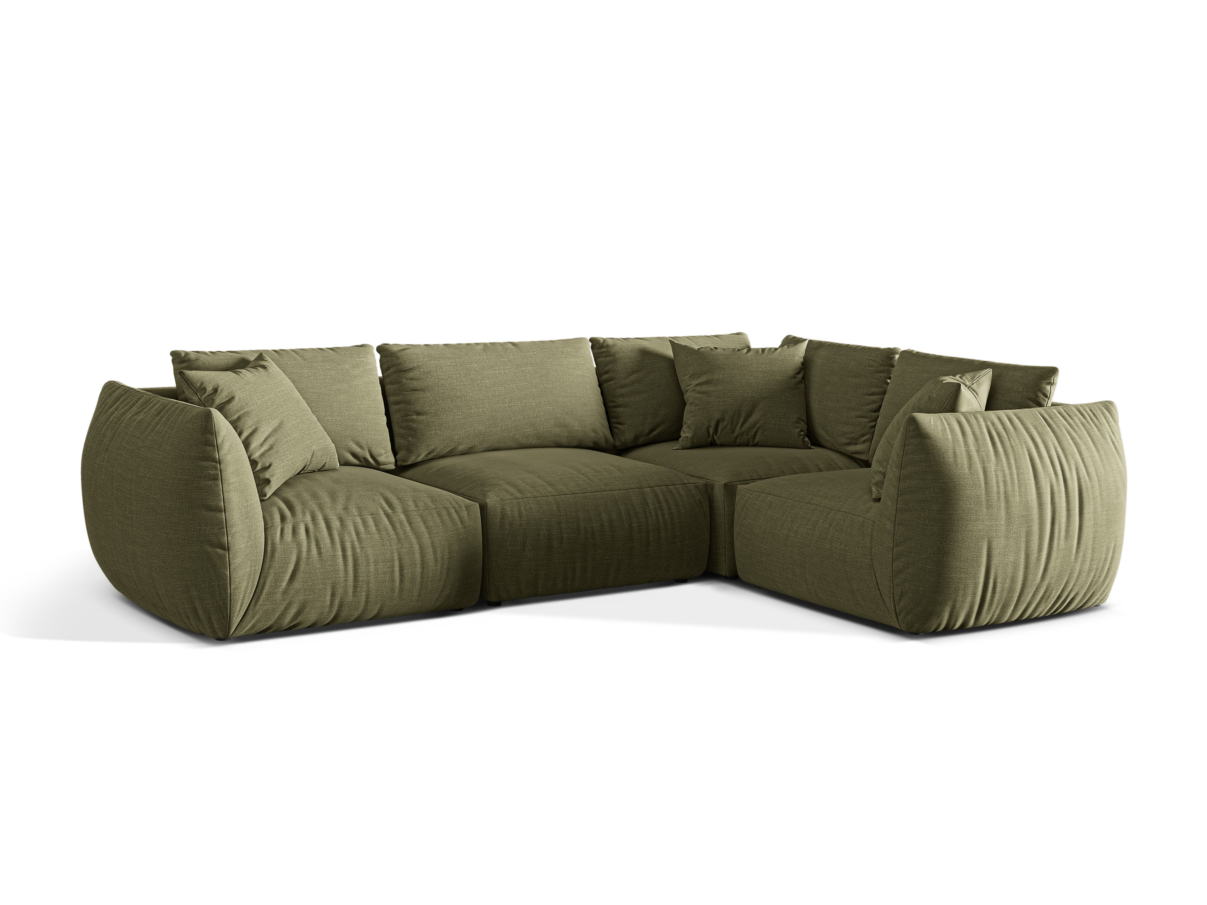 Right Corner Sofa, "Chris", 4 Seats, 295x210x80