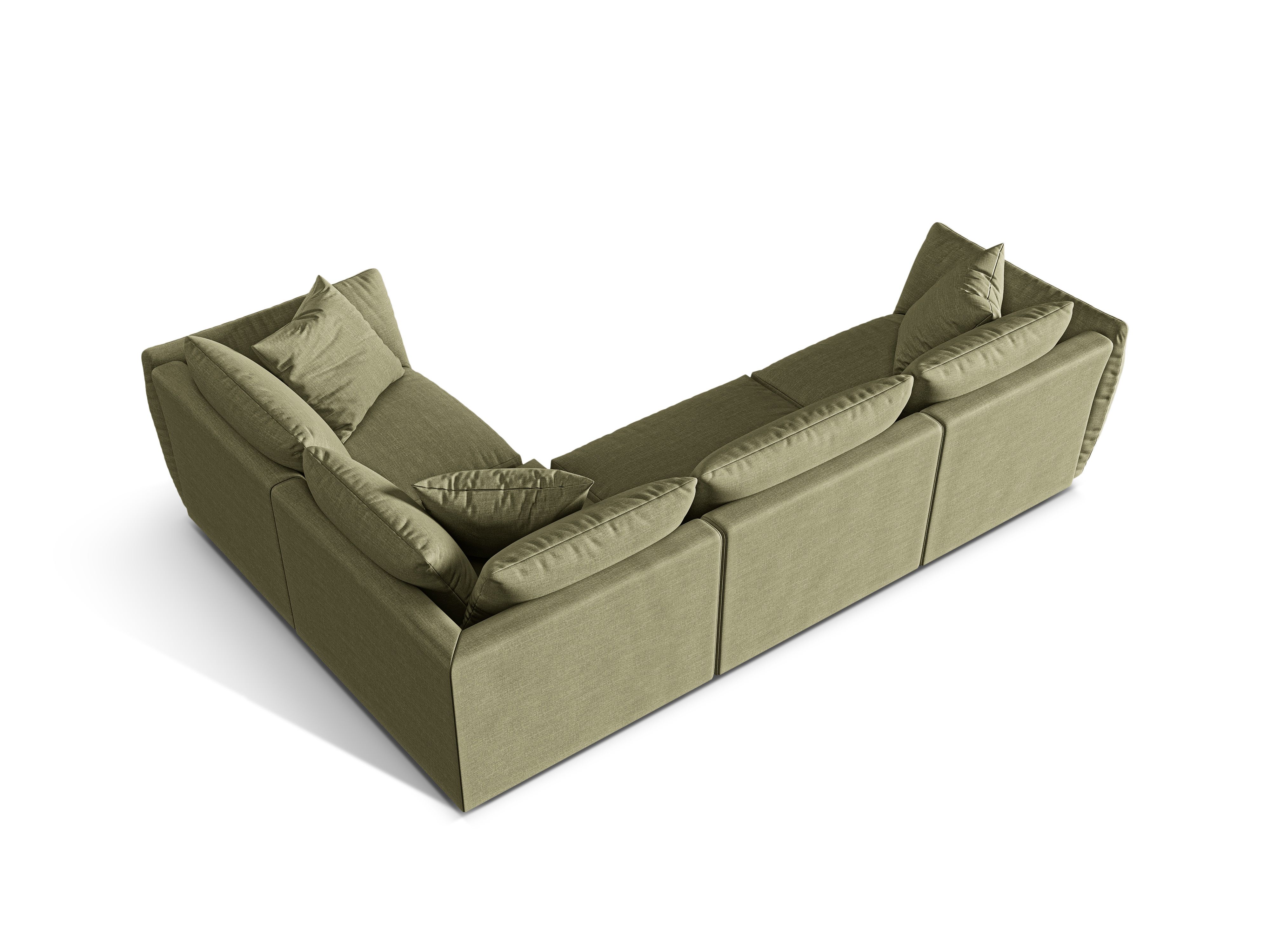 Right Corner Sofa, "Chris", 4 Seats, 295x210x80