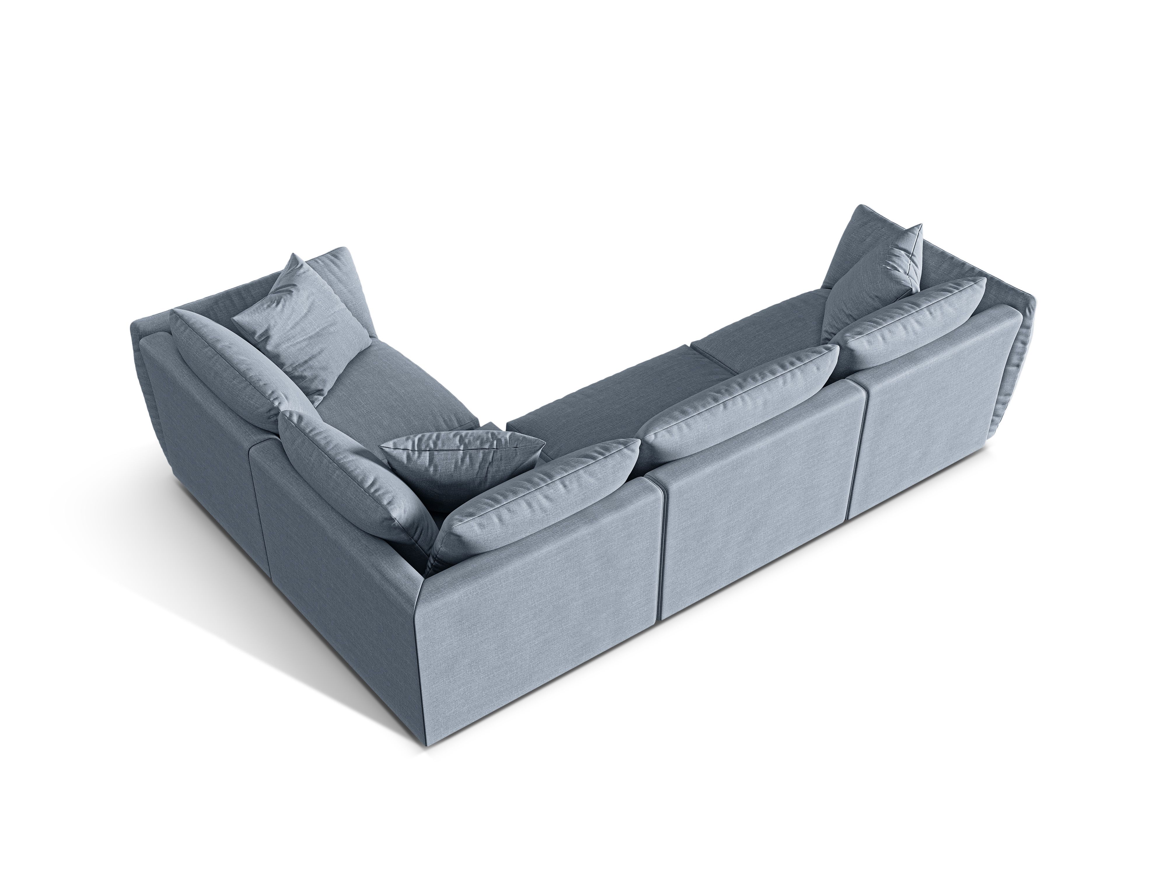 Right Corner Sofa, "Chris", 4 Seats, 295x210x80