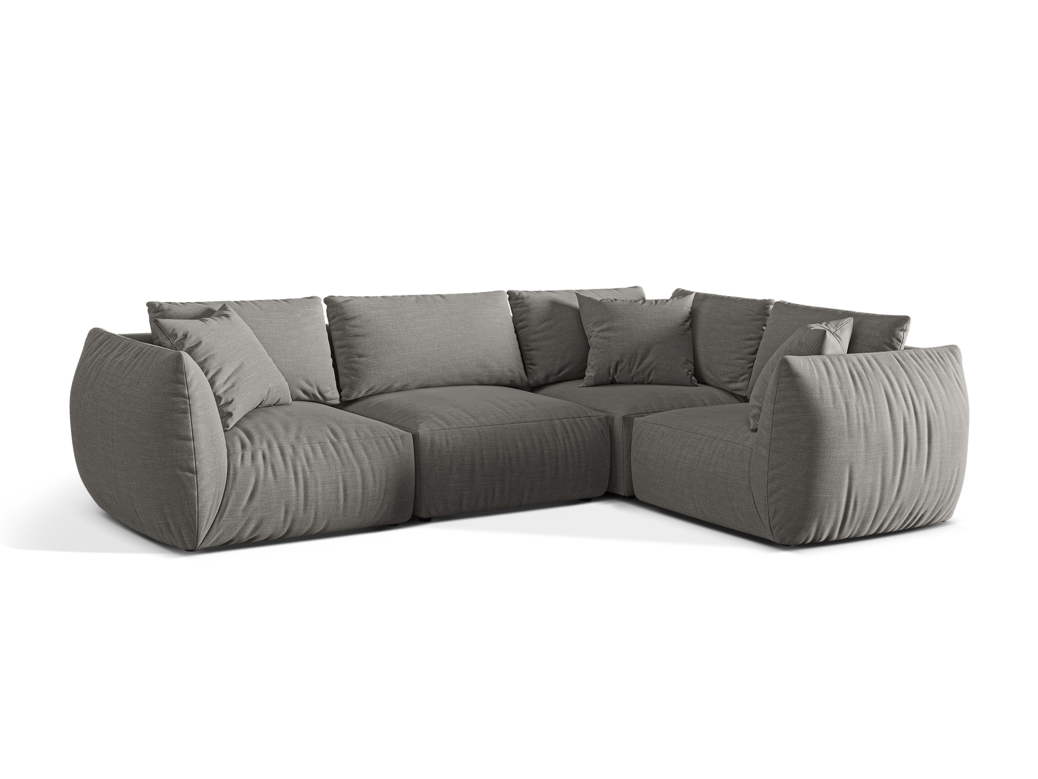 Right Corner Sofa, "Chris", 4 Seats, 295x210x80