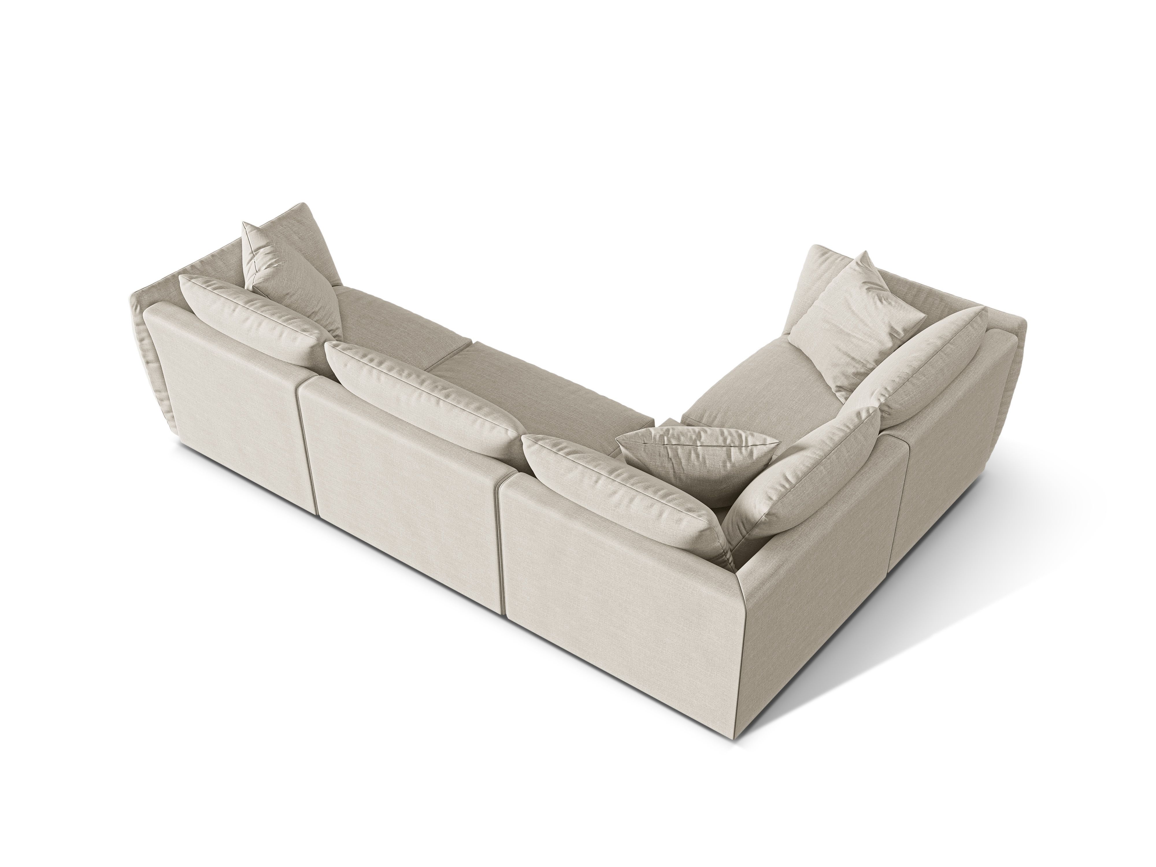 Left Corner Sofa, "Chris", 4 Seats, 295x210x80