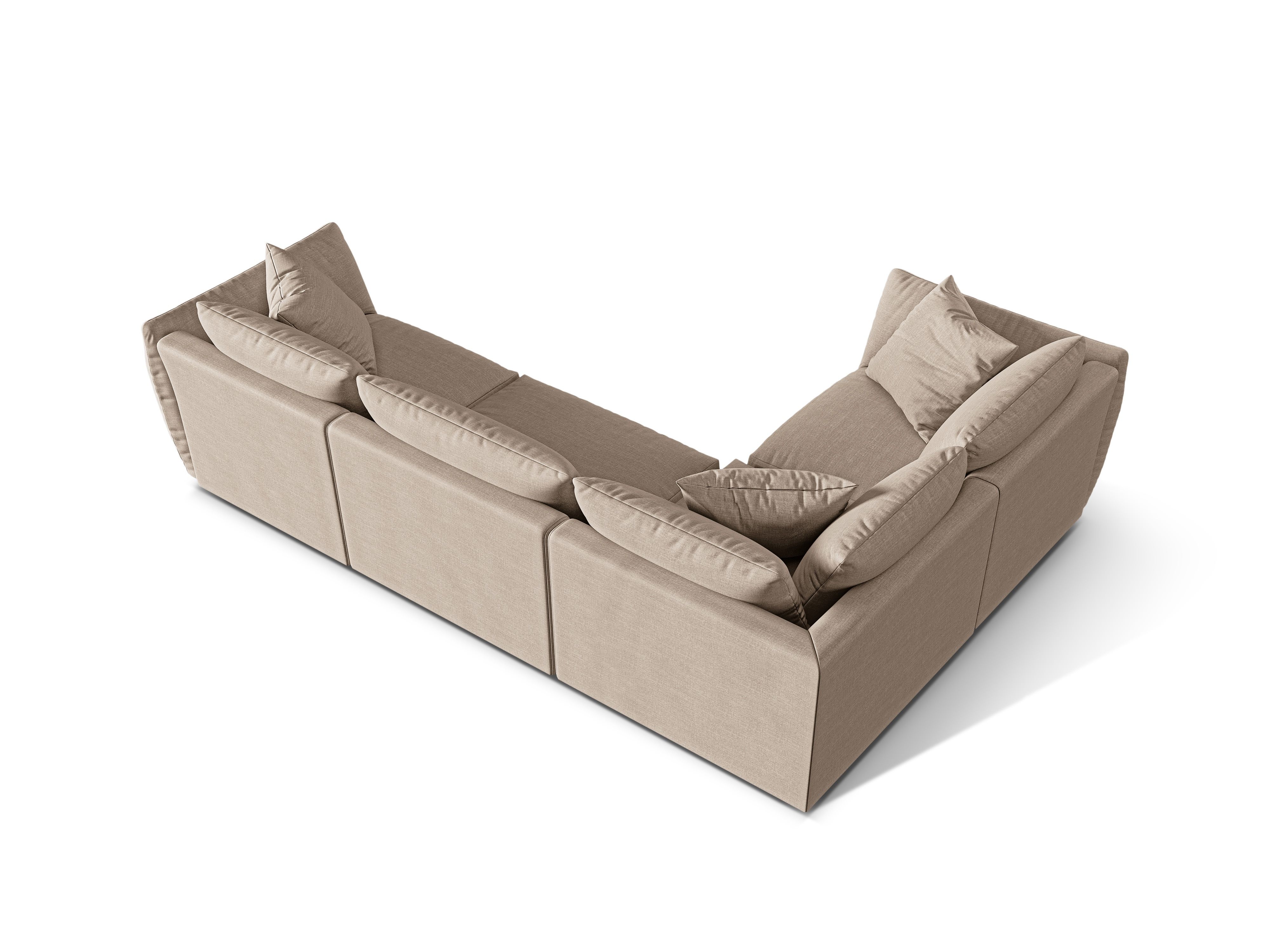 Left Corner Sofa, "Chris", 4 Seats, 295x210x80
