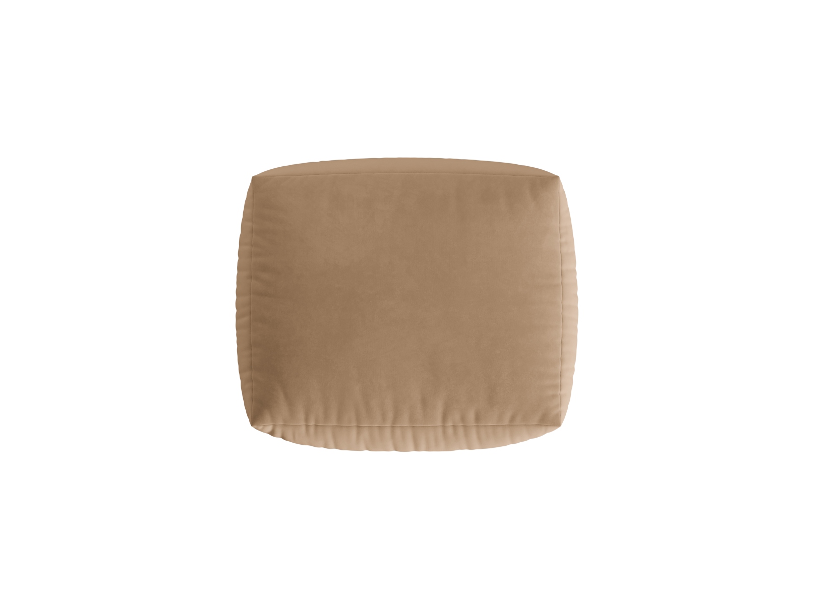 Velvet Pouf, "Chris", 1 Seat, 100x85x43