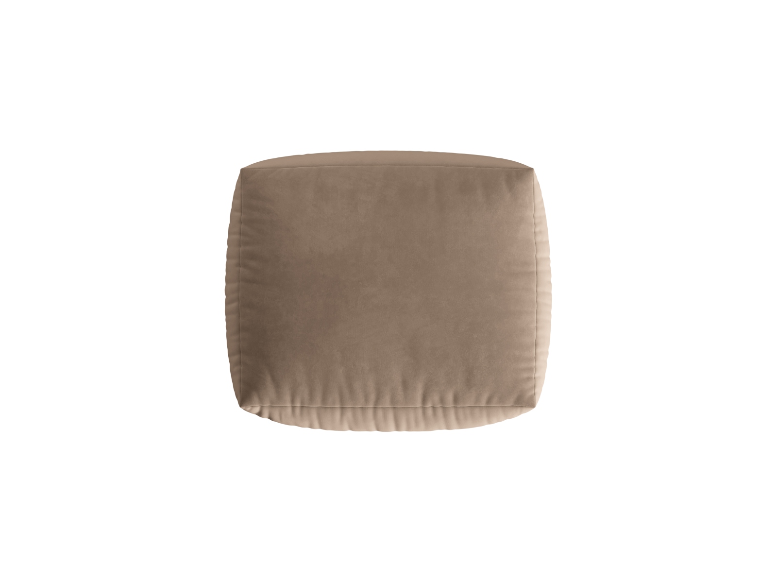 Velvet Pouf, "Chris", 1 Seat, 100x85x43