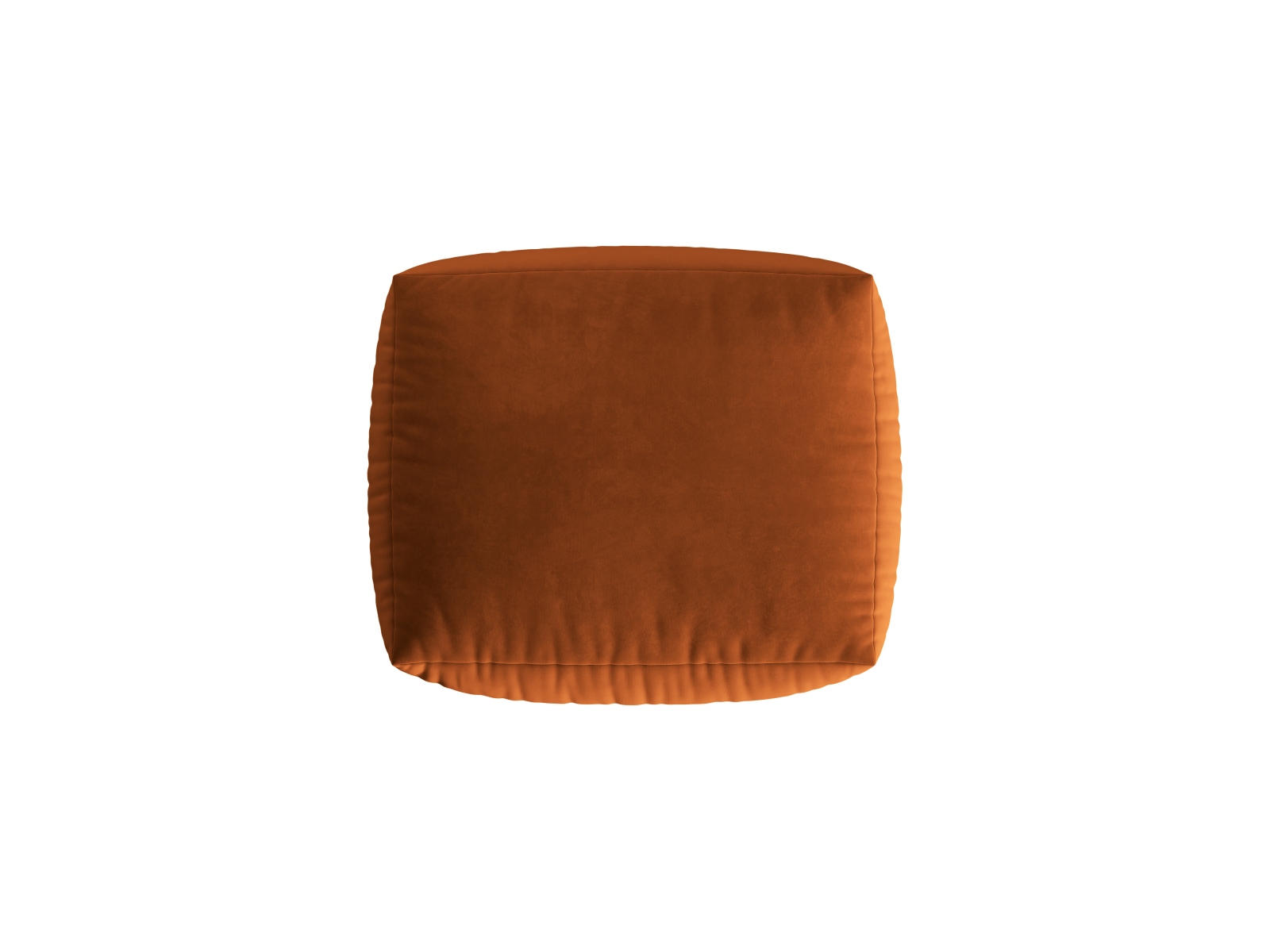 Velvet Pouf, "Chris", 1 Seat, 100x85x43