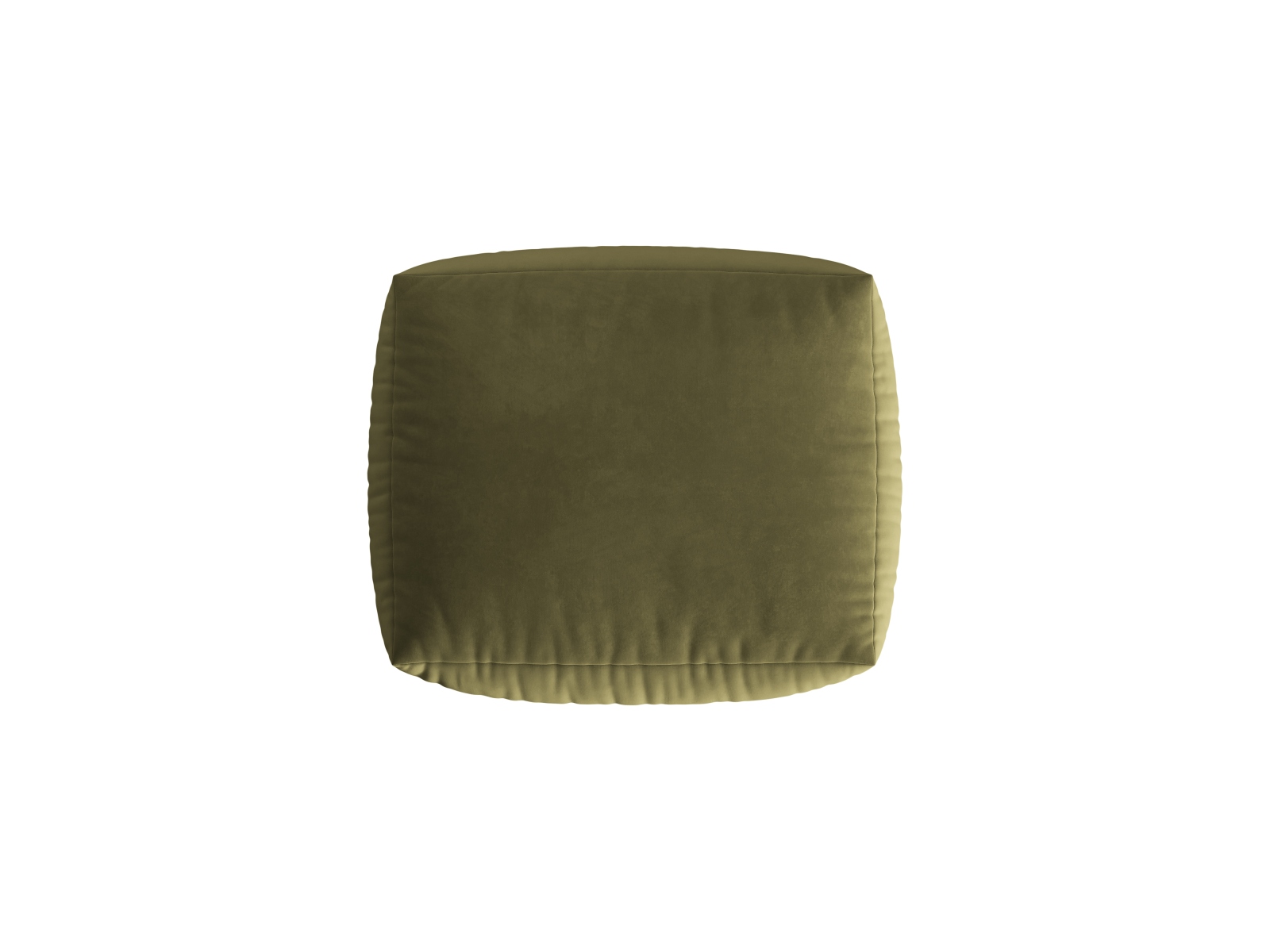 Velvet Pouf, "Chris", 1 Seat, 100x85x43