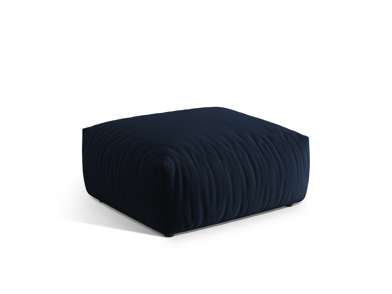 Velvet Pouf, "Chris", 1 Seat, 100x85x43