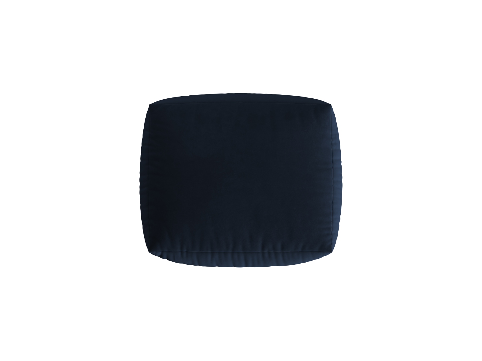 Velvet Pouf, "Chris", 1 Seat, 100x85x43