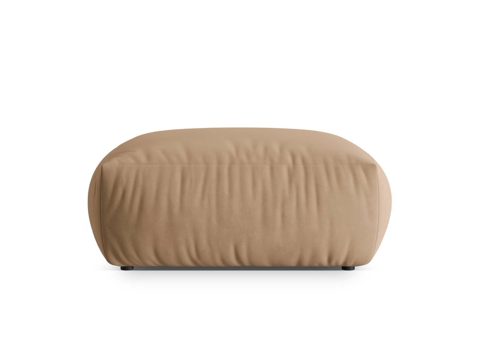 Velvet Pouf, "Chris", 1 Seat, 100x100x43