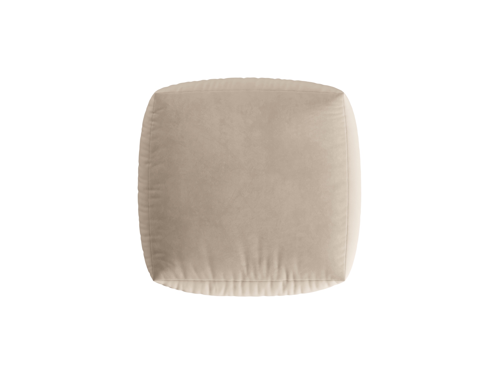 Velvet Pouf, "Chris", 1 Seat, 100x100x43