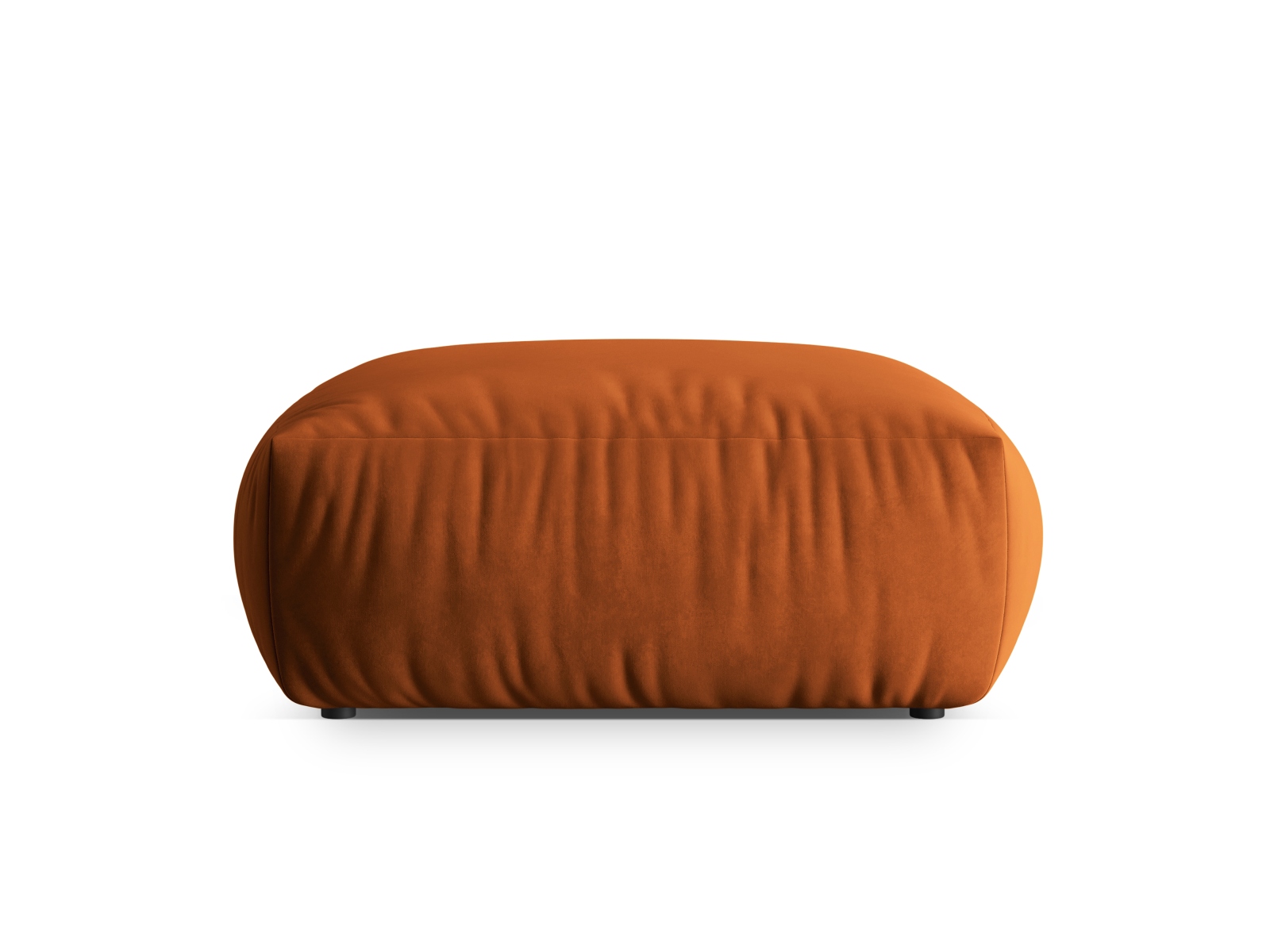 Velvet Pouf, "Chris", 1 Seat, 100x100x43