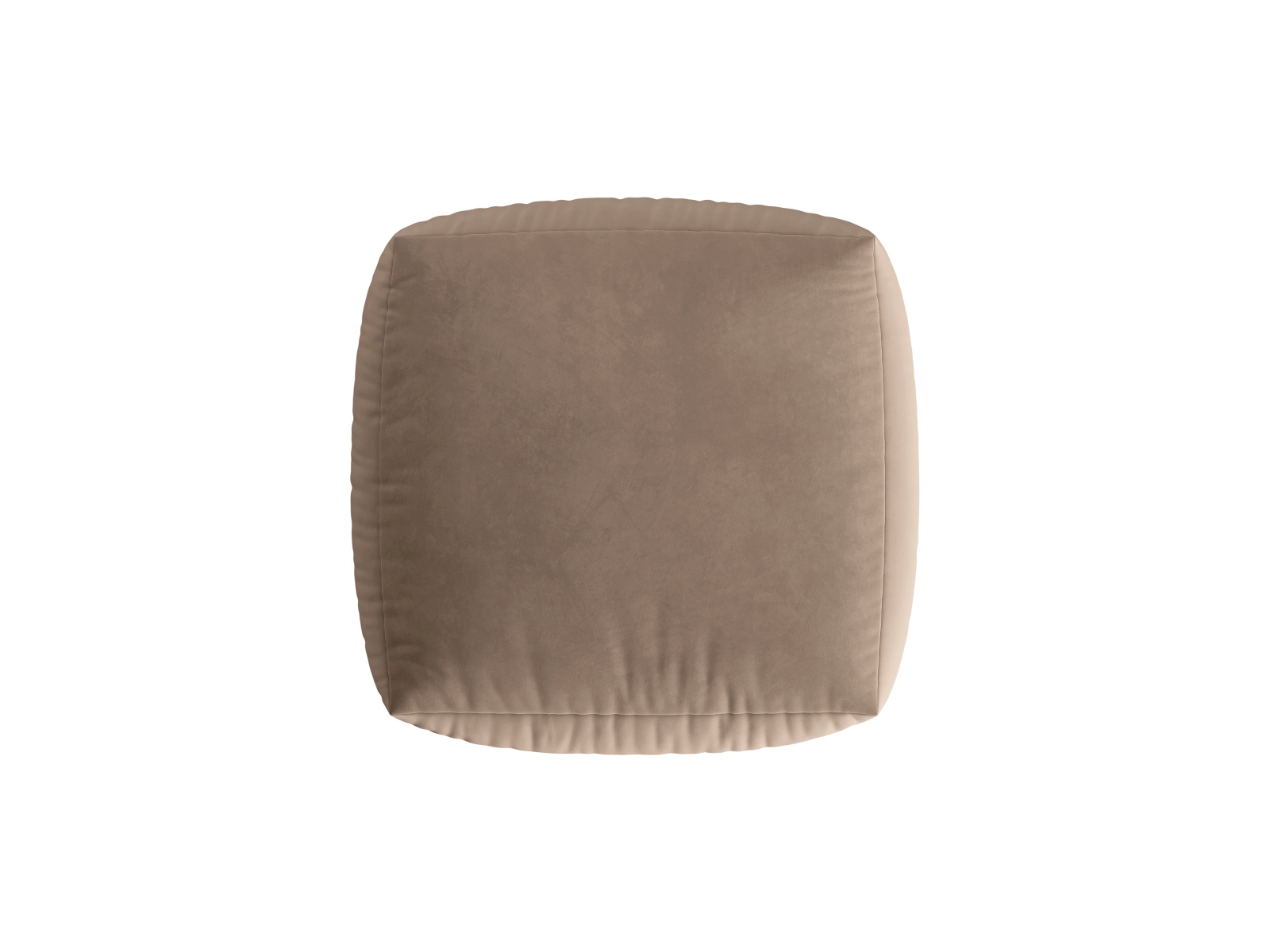Velvet Pouf, "Chris", 1 Seat, 100x100x43
