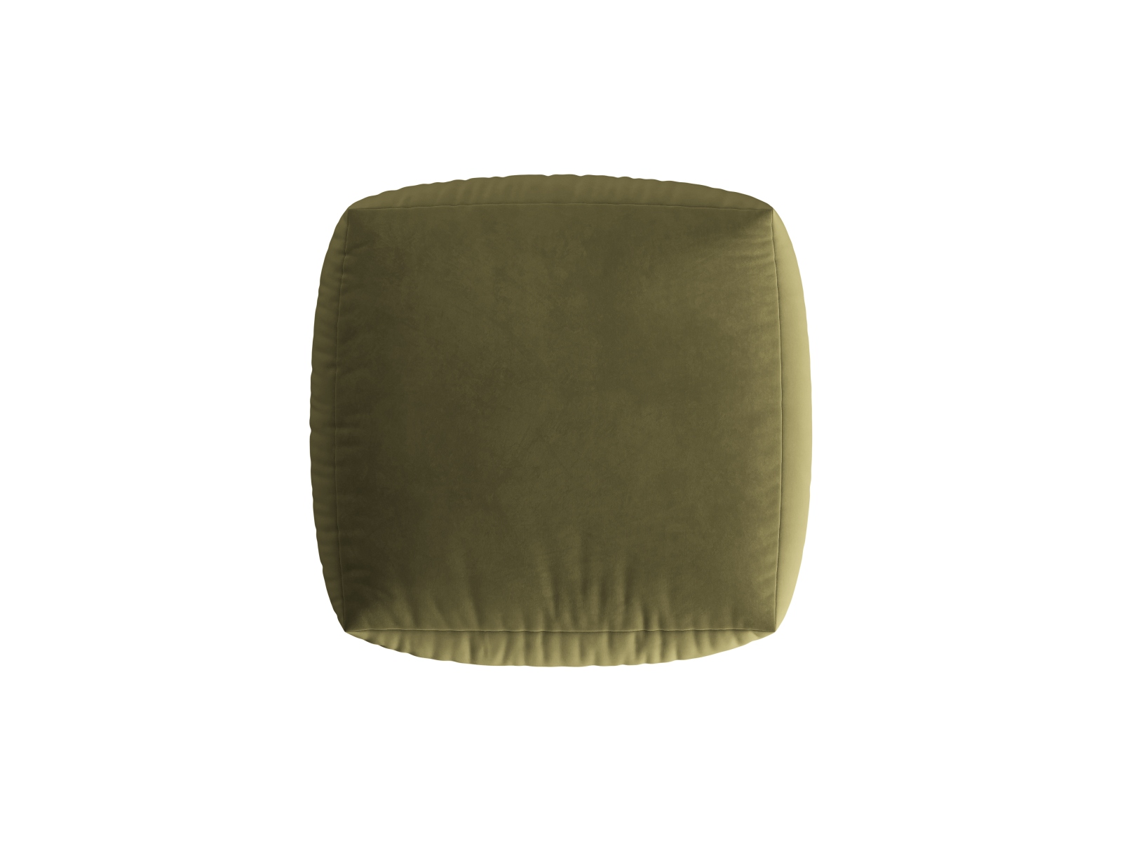 Velvet Pouf, "Chris", 1 Seat, 100x100x43