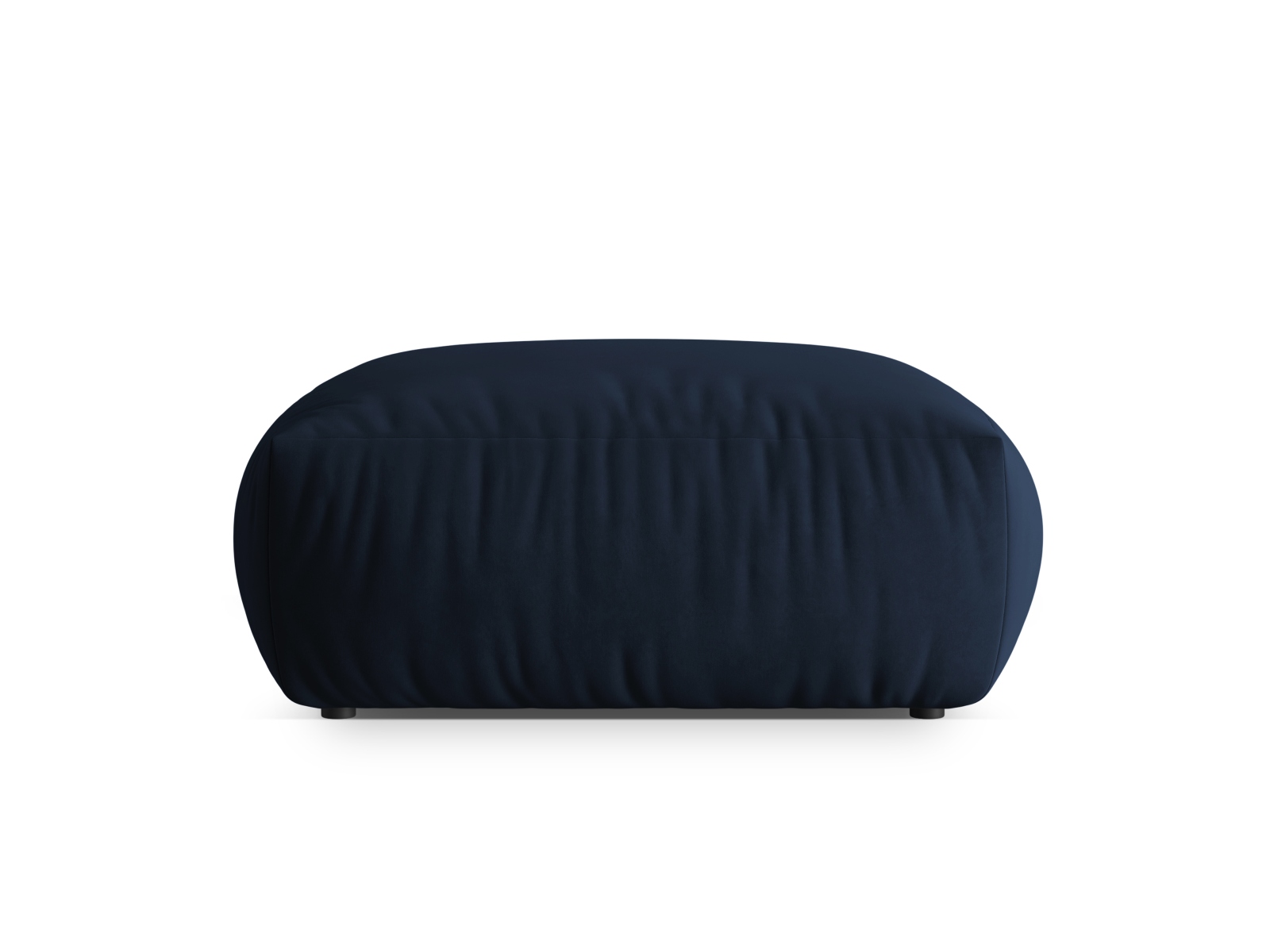 Velvet Pouf, "Chris", 1 Seat, 100x100x43