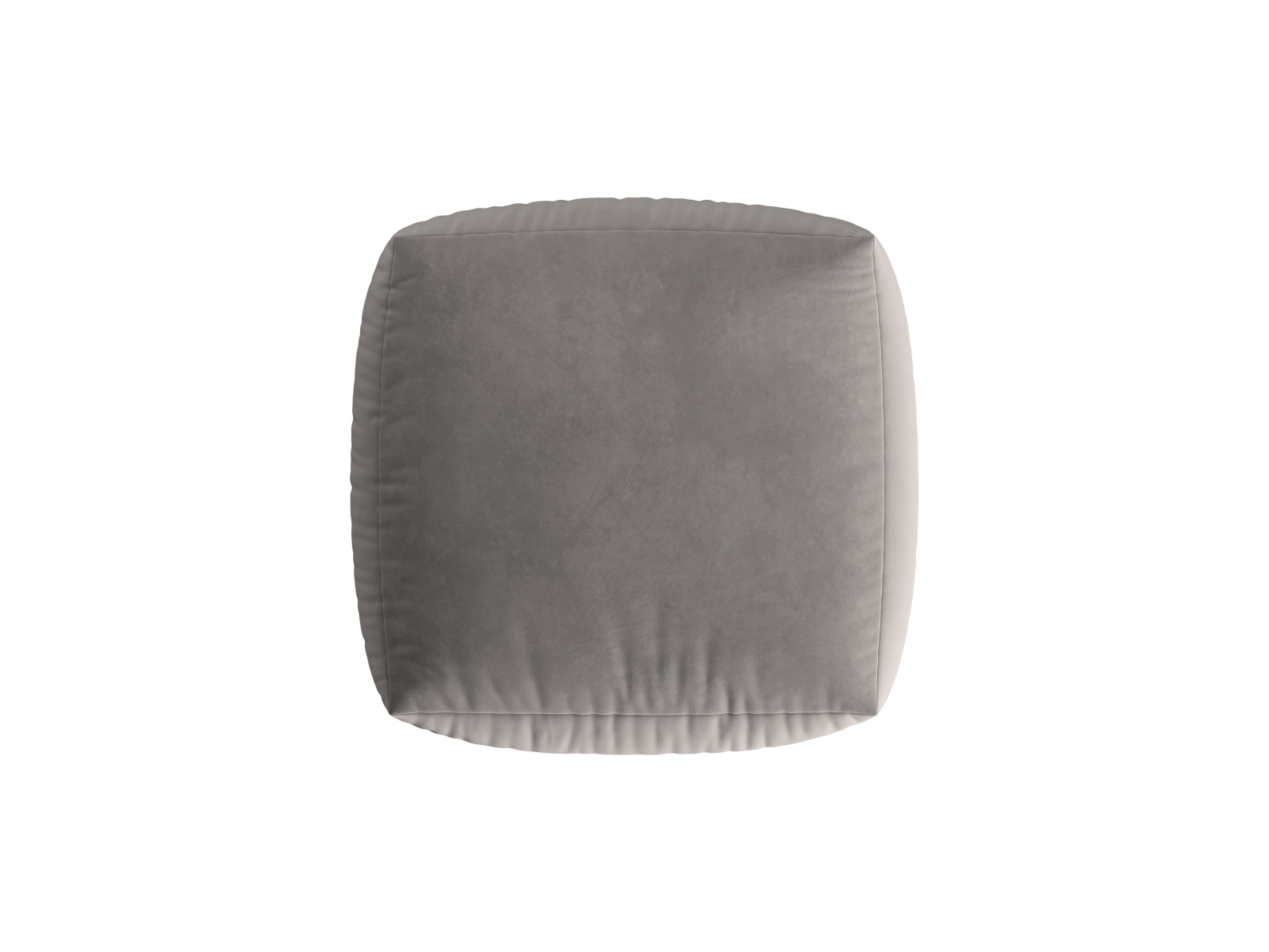 Velvet Pouf, "Chris", 1 Seat, 100x100x43