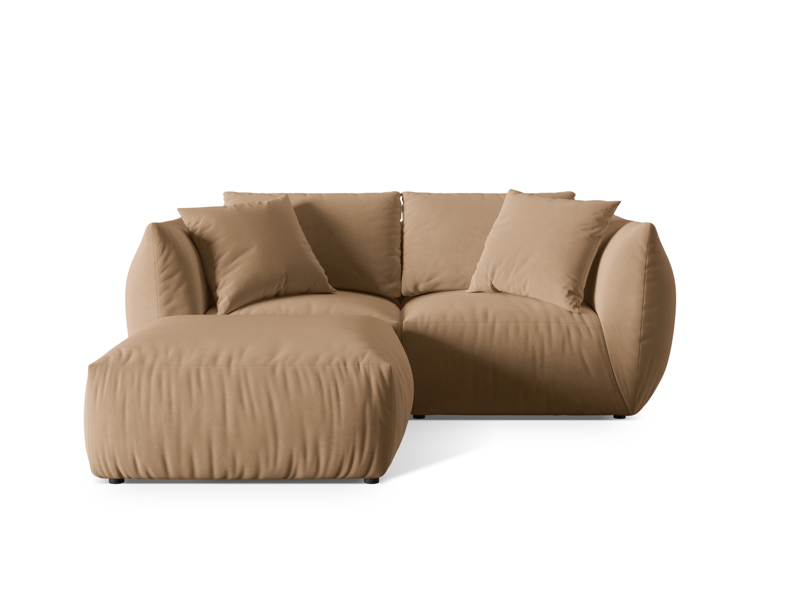 Modular Corner Sofa, "Chris", 4 Seats, 220x200x80