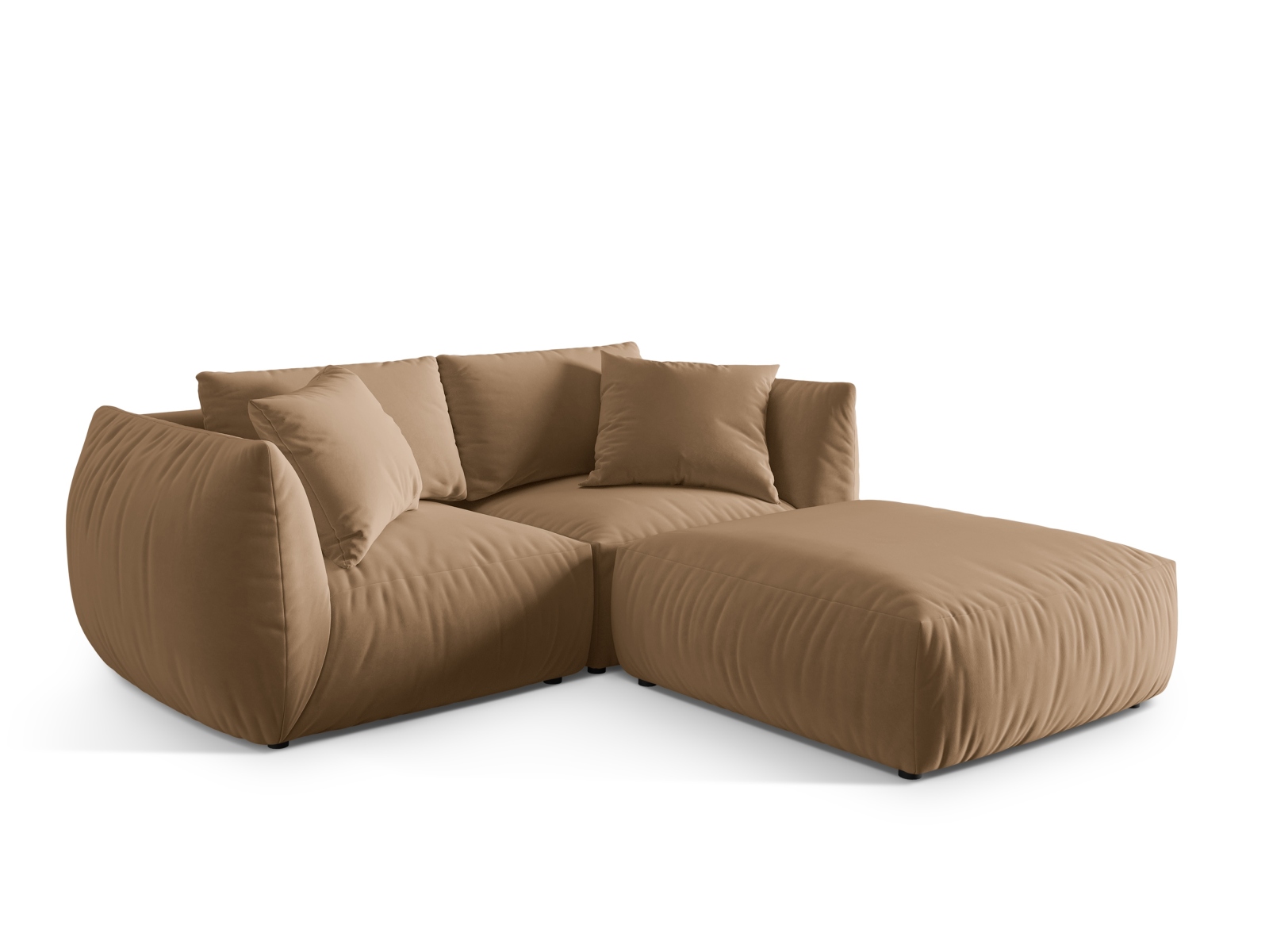 Modular Corner Sofa, "Chris", 4 Seats, 220x200x80