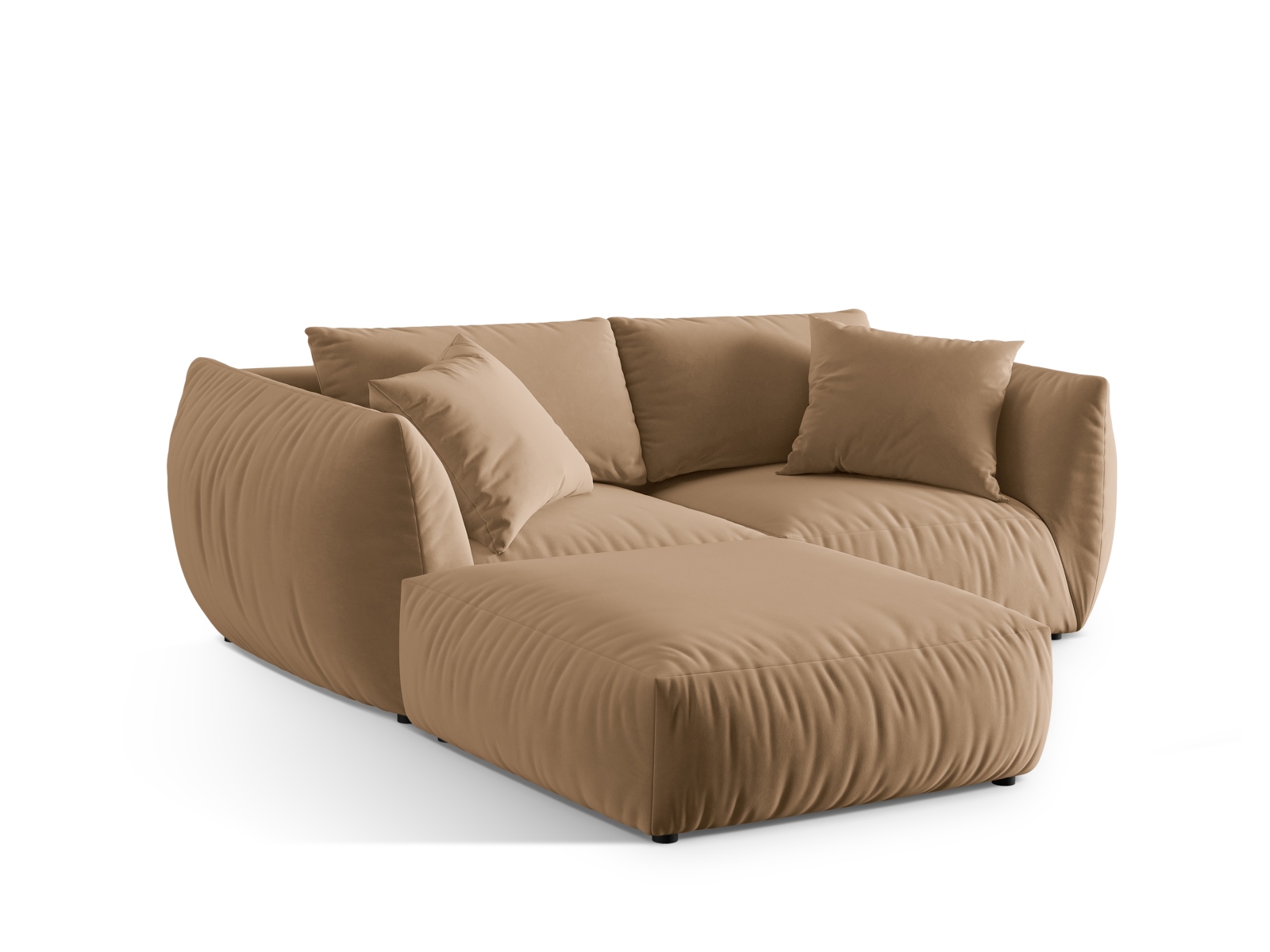 Modular Corner Sofa, "Chris", 4 Seats, 220x200x80
