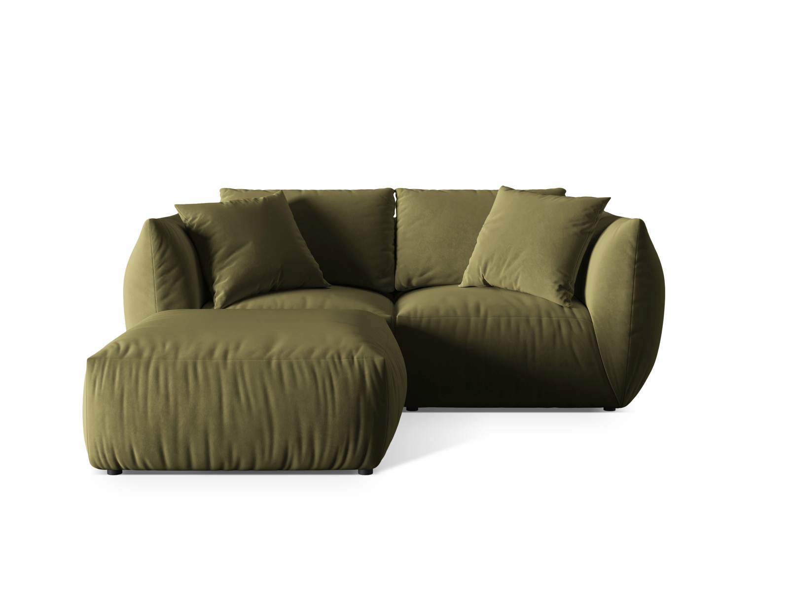 Modular Corner Sofa, "Chris", 4 Seats, 220x200x80