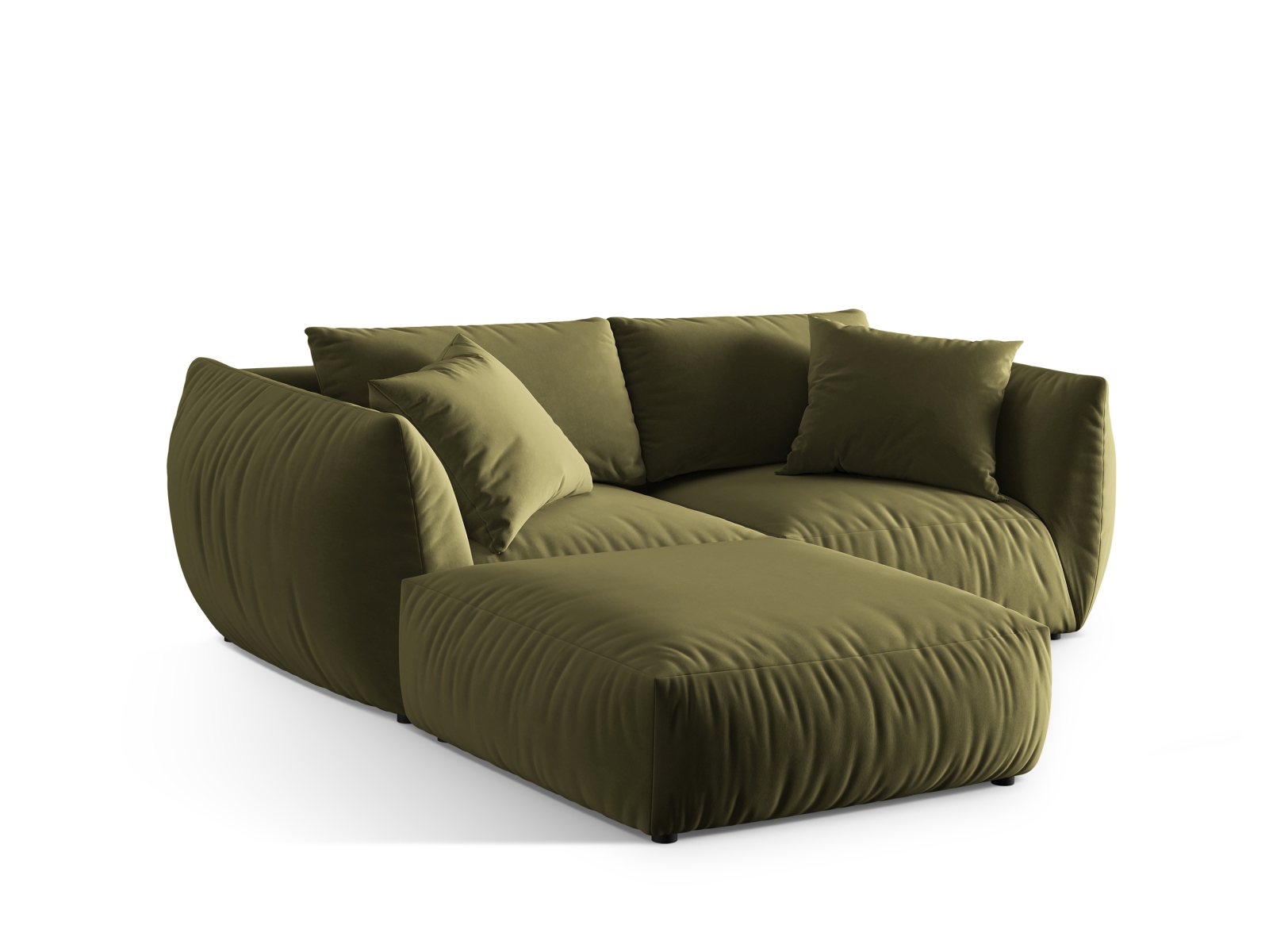 Modular Corner Sofa, "Chris", 4 Seats, 220x200x80