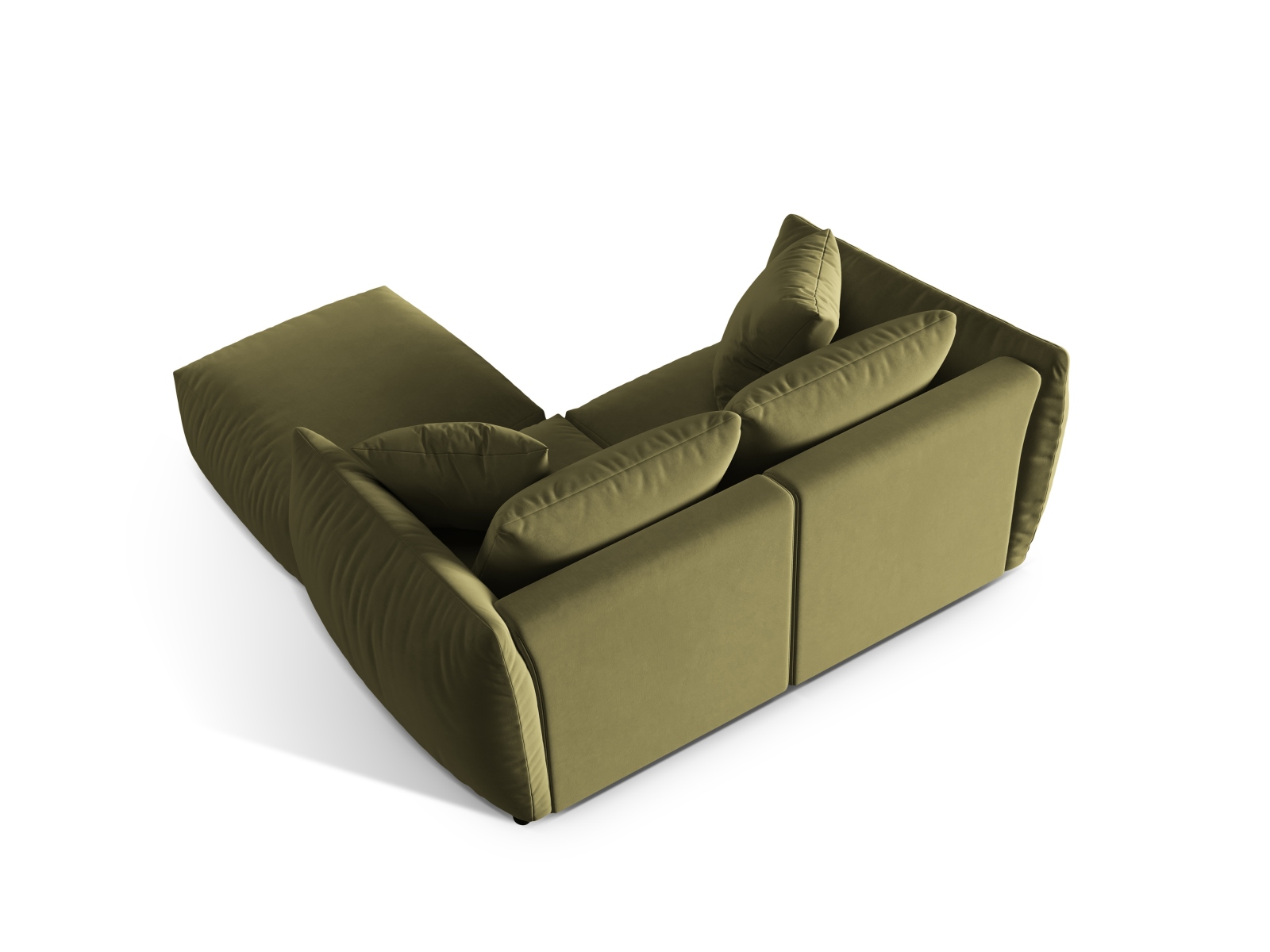 Modular Corner Sofa, "Chris", 4 Seats, 220x200x80