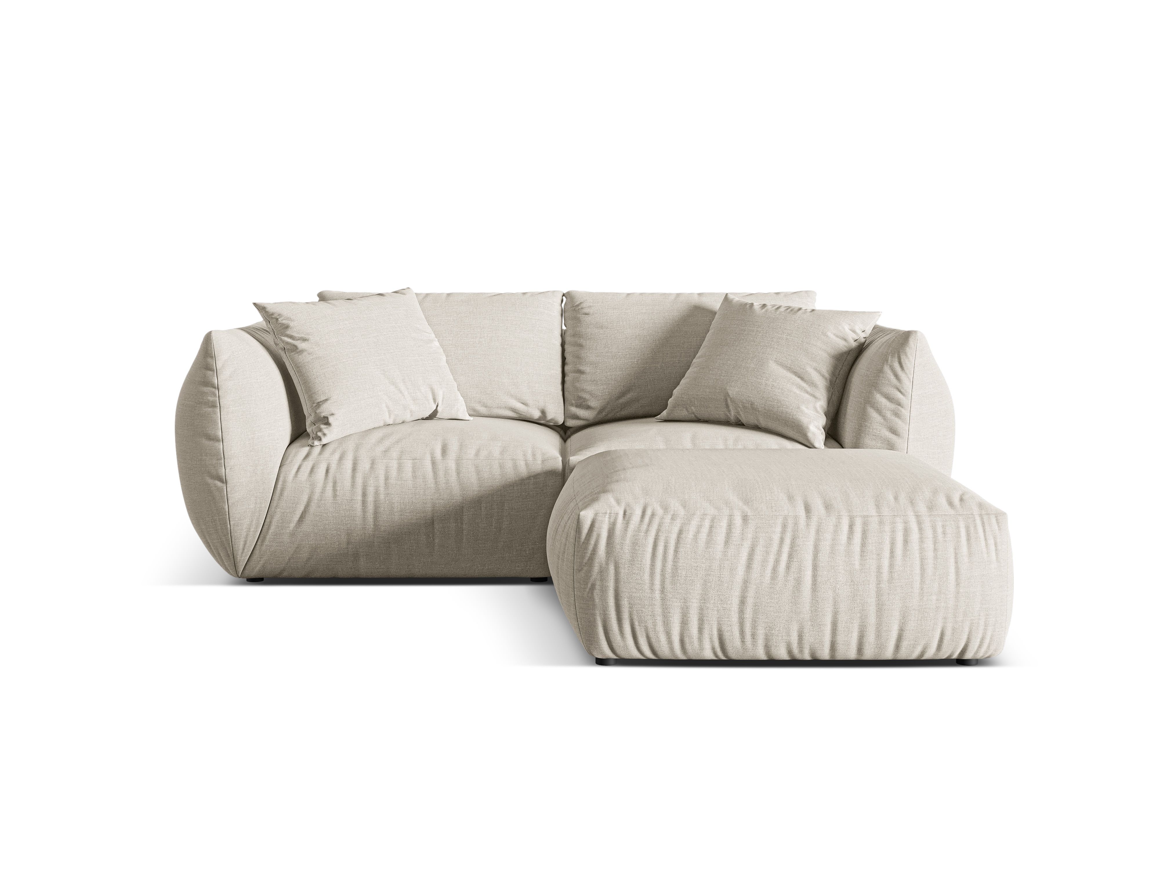 Modular Corner Sofa, "Chris", 4 Seats, 220x200x80